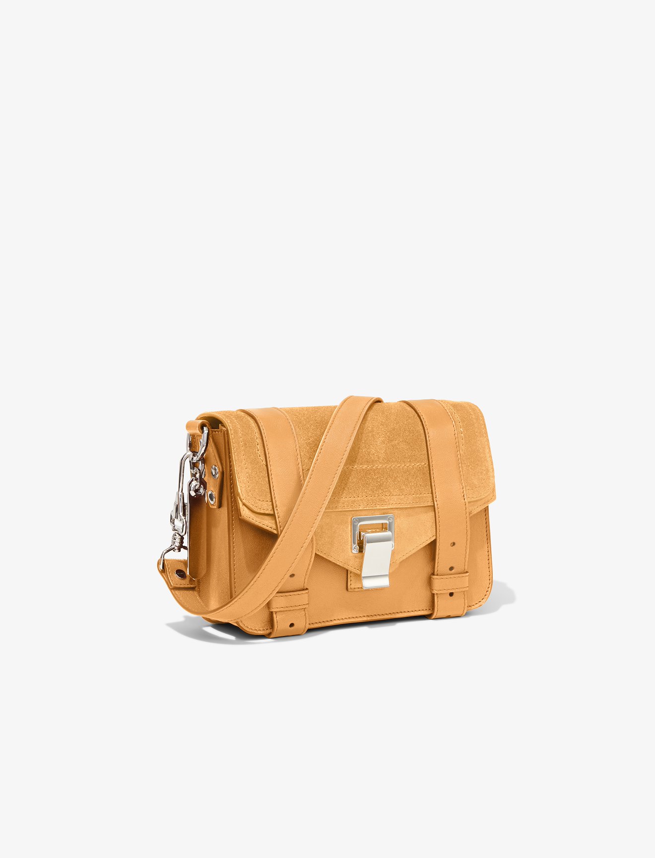 Suede Combo PS1 Mini Crossbody Bag #1