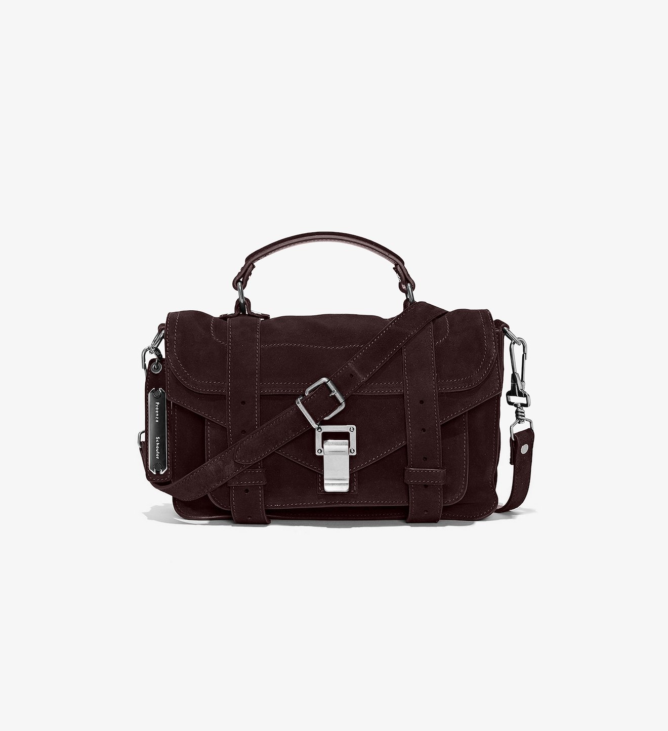Suede Combo PS1 Tiny Bag