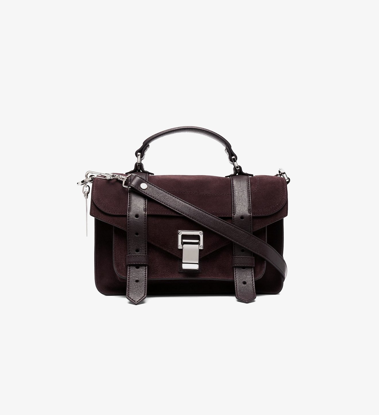 Suede Combo PS1 Tiny Bag
