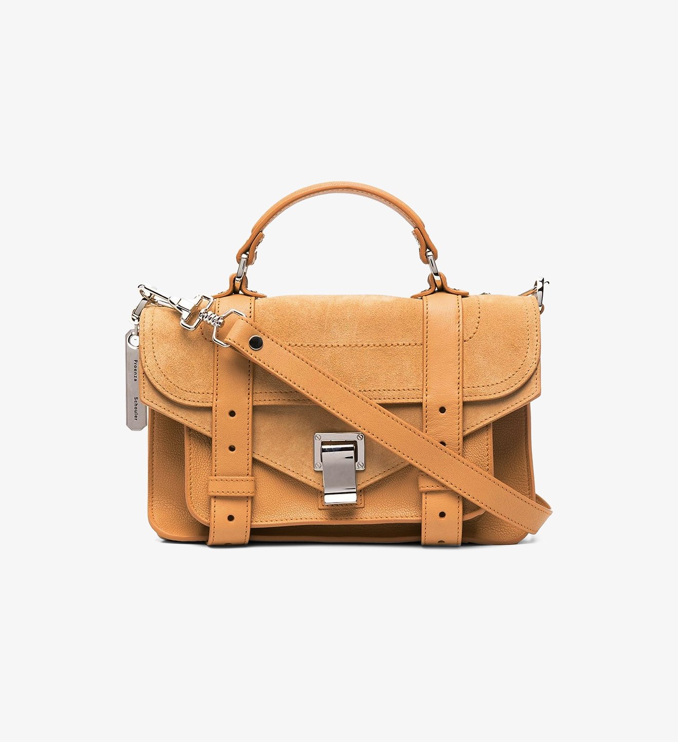Suede Combo PS1 Tiny Bag