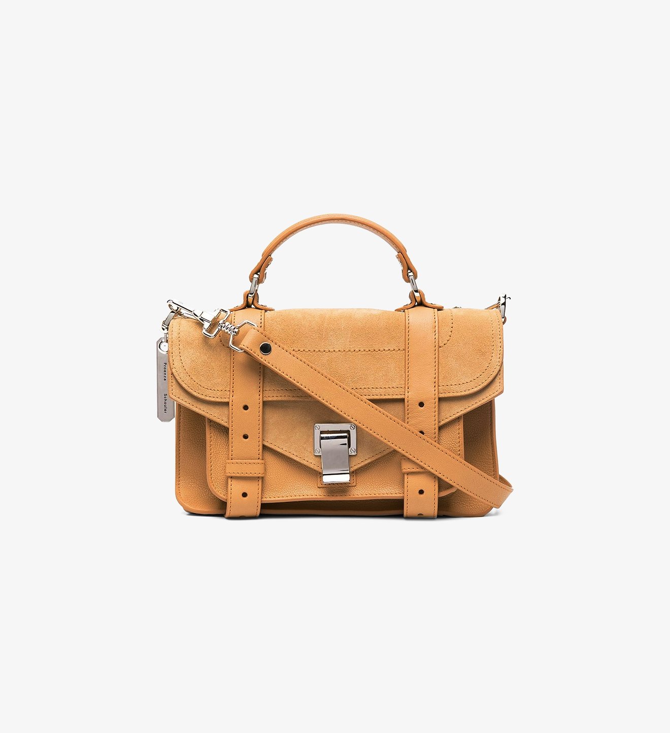 Suede Combo PS1 Tiny Bag