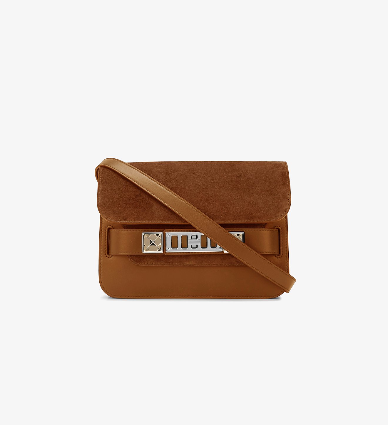Suede Combo PS11 Mini Classic Bag
