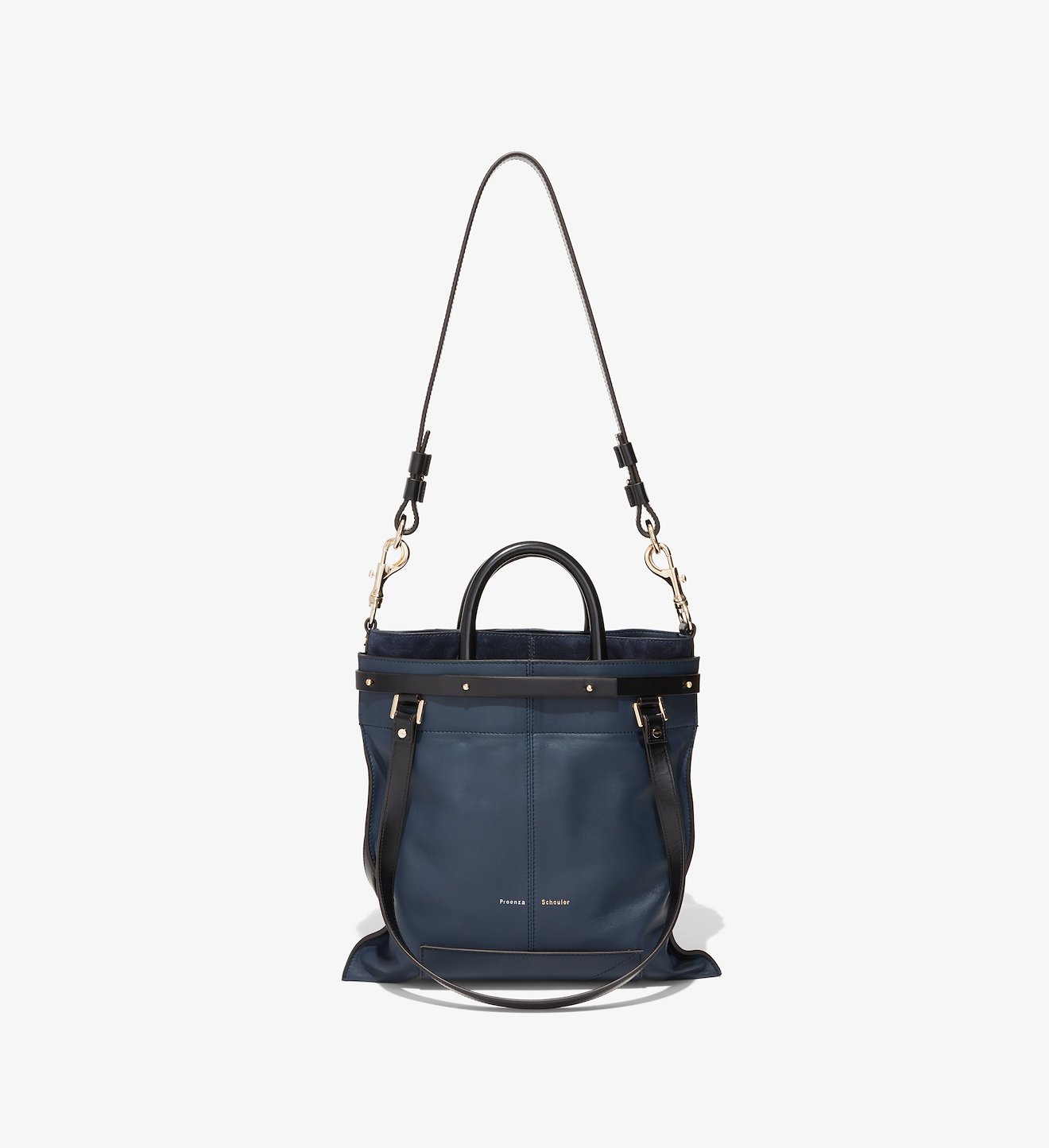 Suede Combo PS19 Small Bag