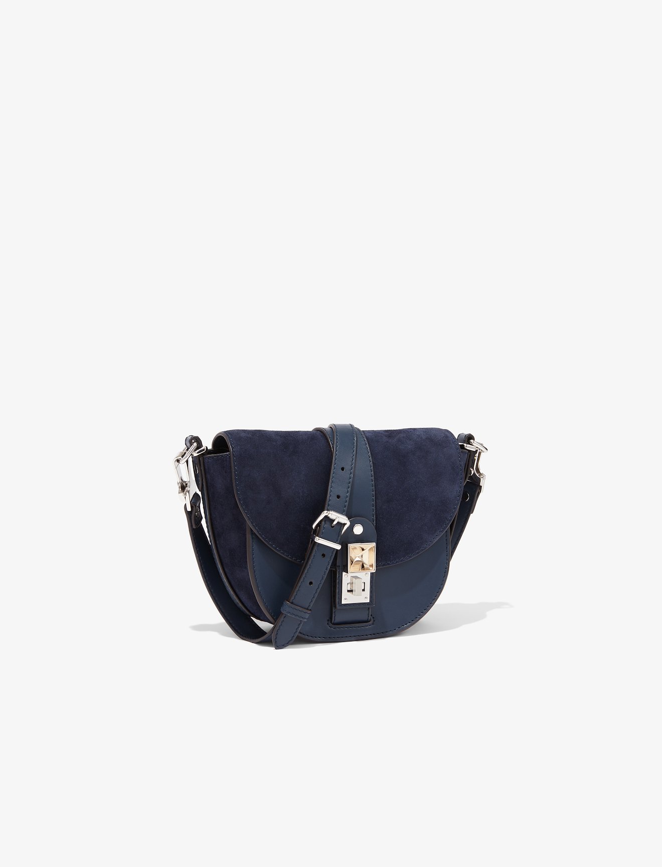 Suede Leather PS11 Small Saddle Bag #1
