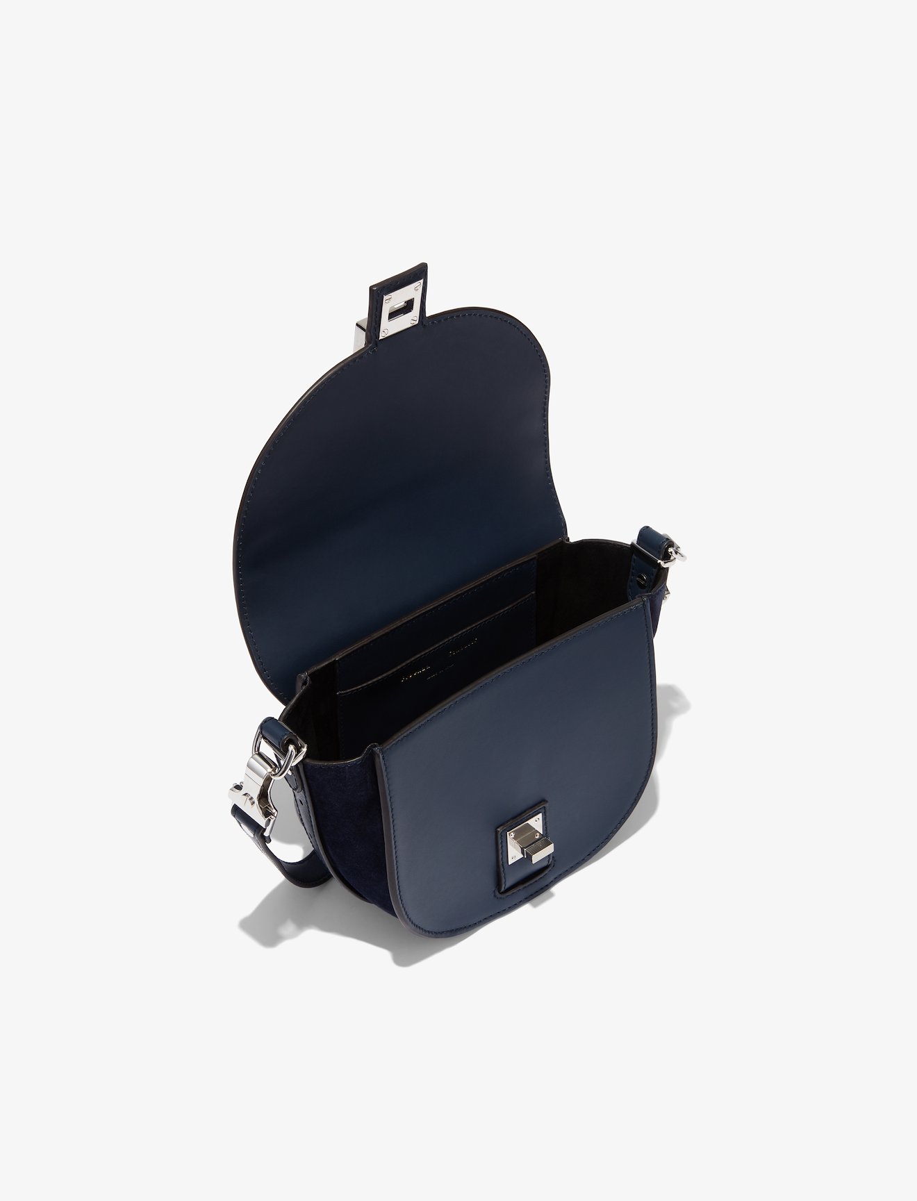 Suede Leather PS11 Small Saddle Bag #4
