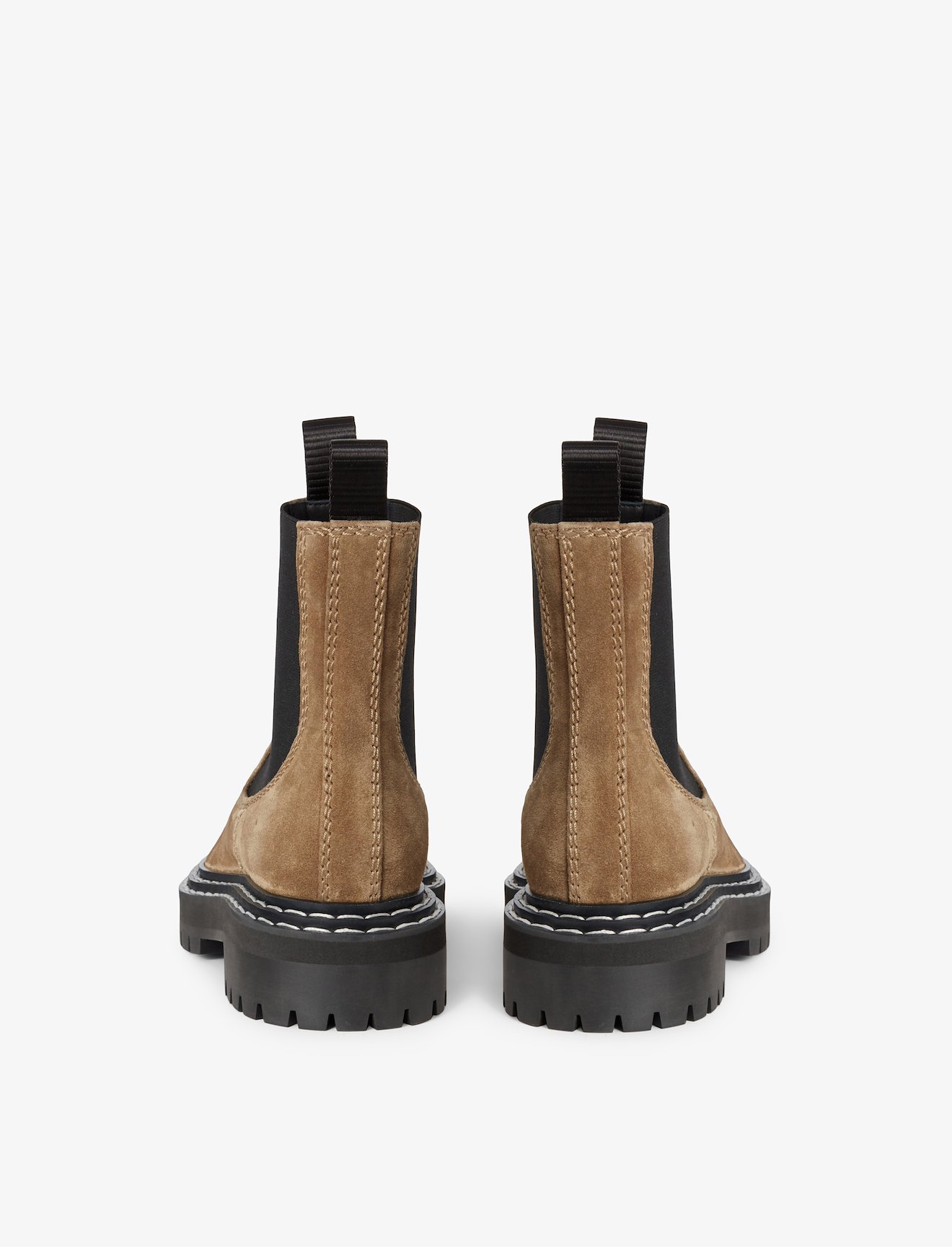 Suede Lug Sole Chelsea Boots #2