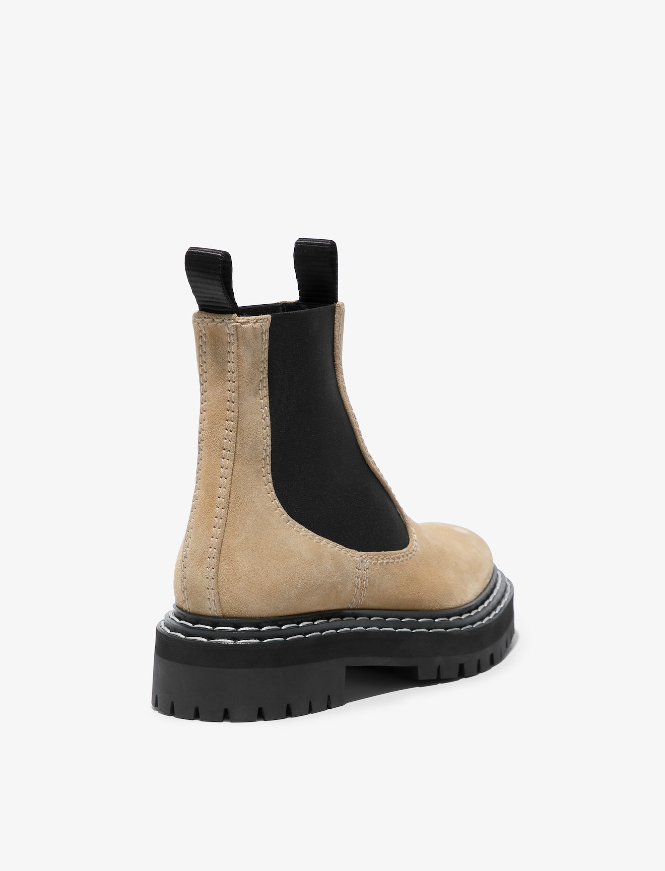 Suede Lug Sole Chelsea Boots #2