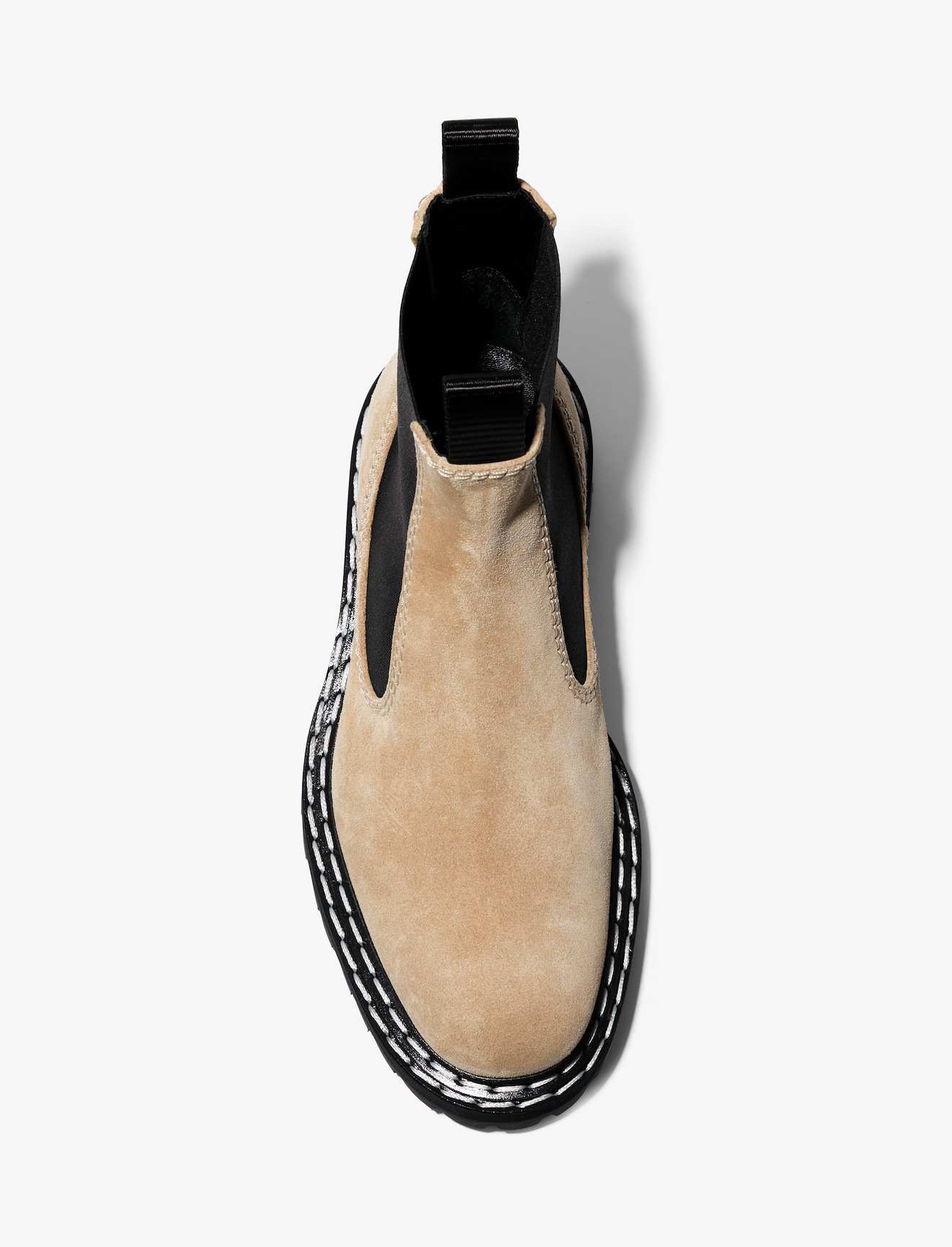 Suede Lug Sole Chelsea Boots #3