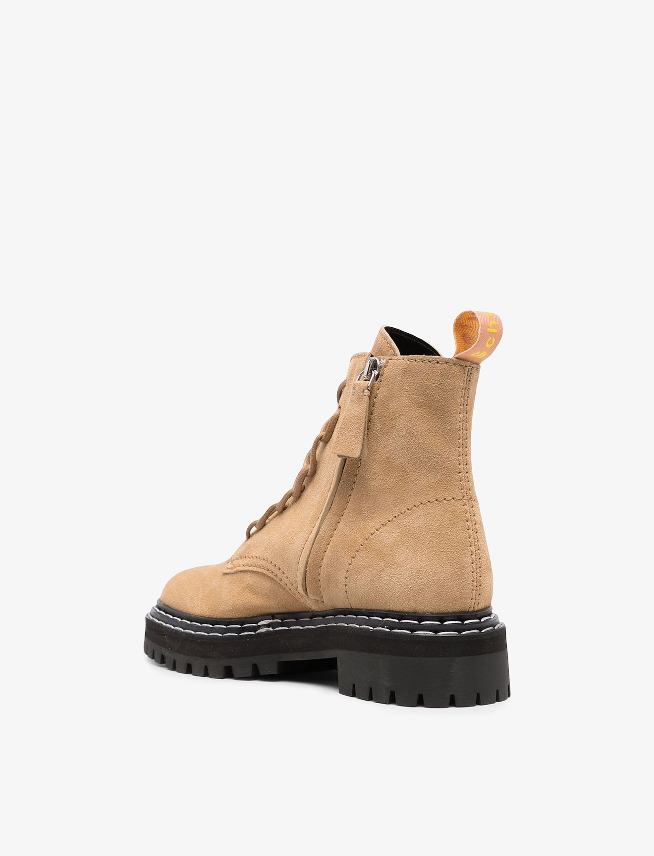 Suede Lug Sole Combat Boots #2