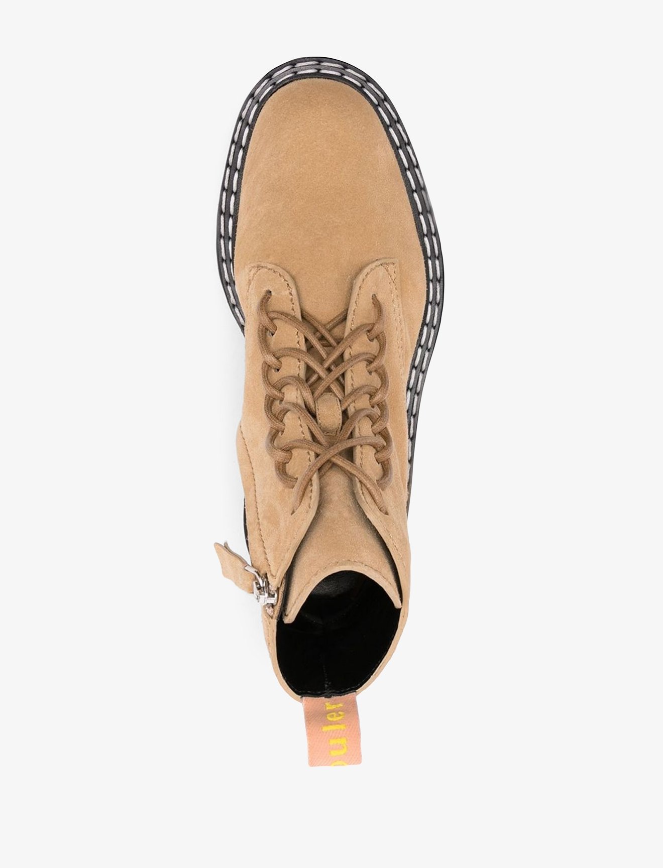 Suede Lug Sole Combat Boots #3