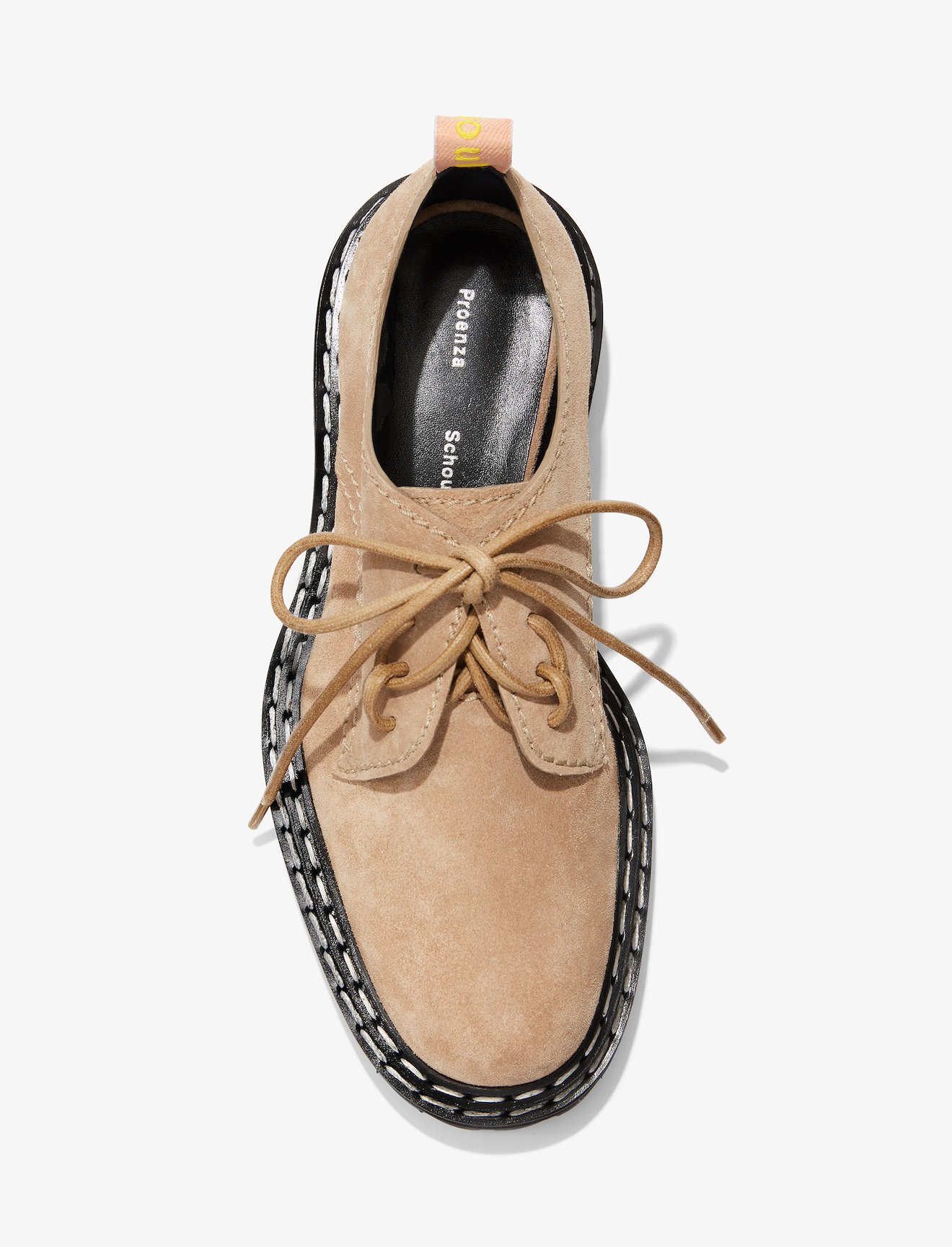 Suede Lug Sole Oxfords #3