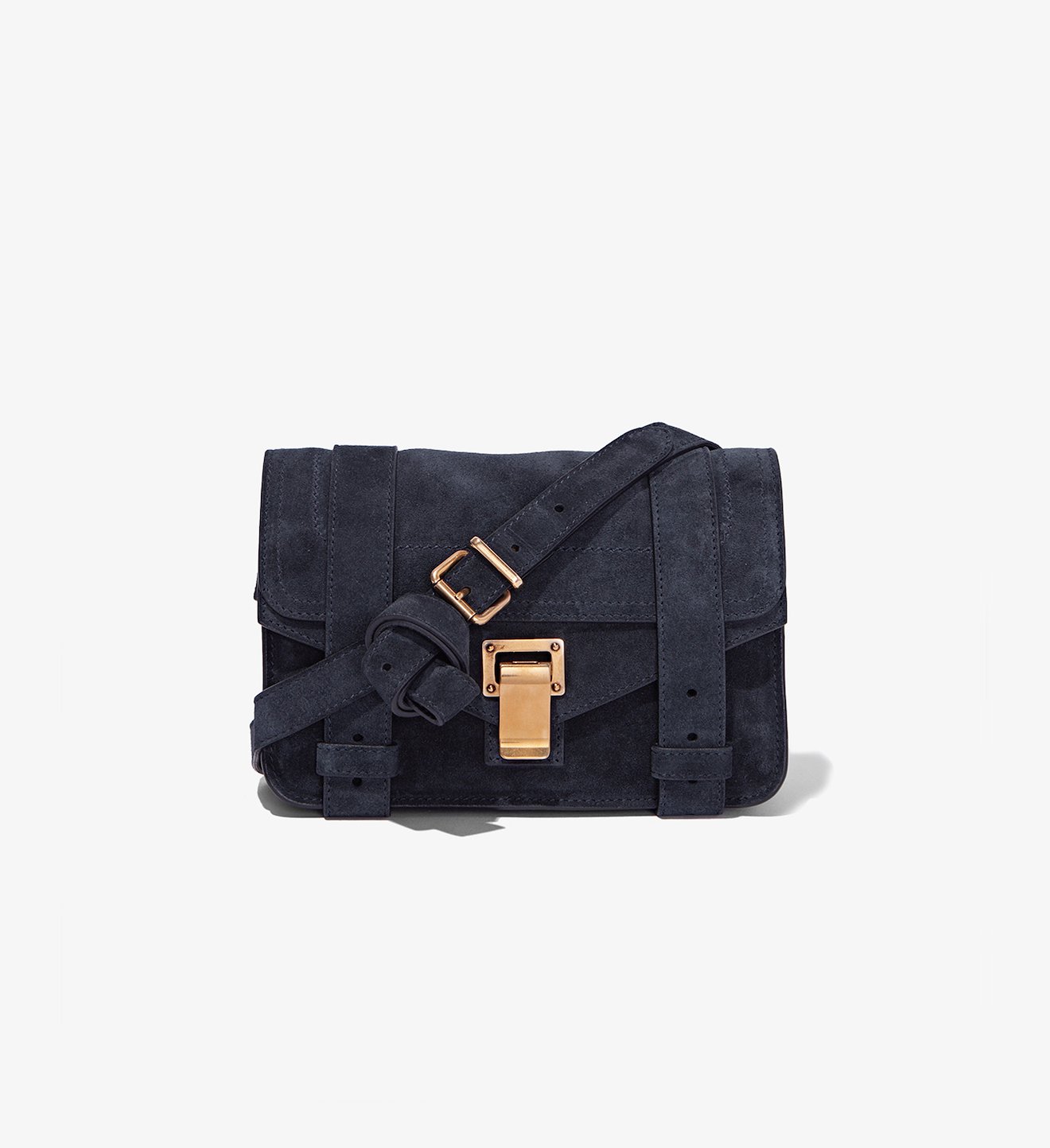 Suede PS1 Mini Crossbody Bag