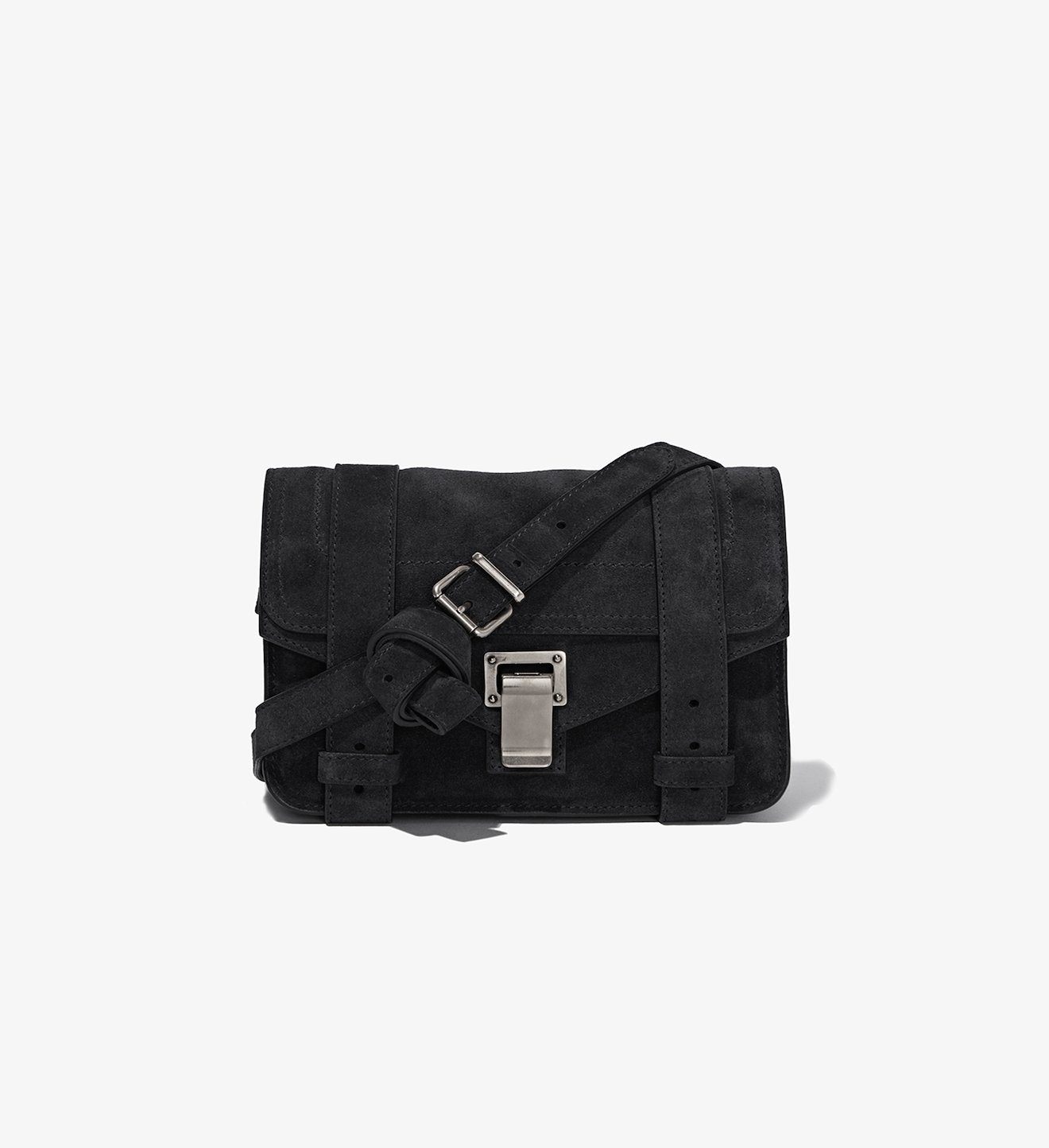Suede PS1 Mini Crossbody Bag