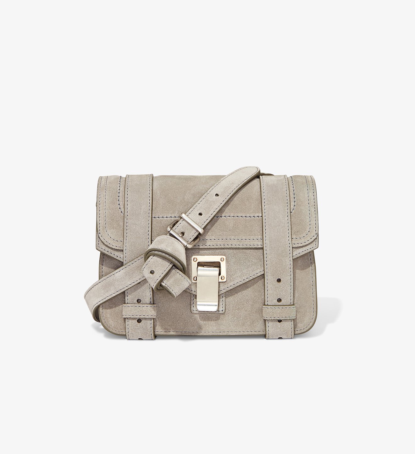 Suede PS1 Mini Crossbody Bag