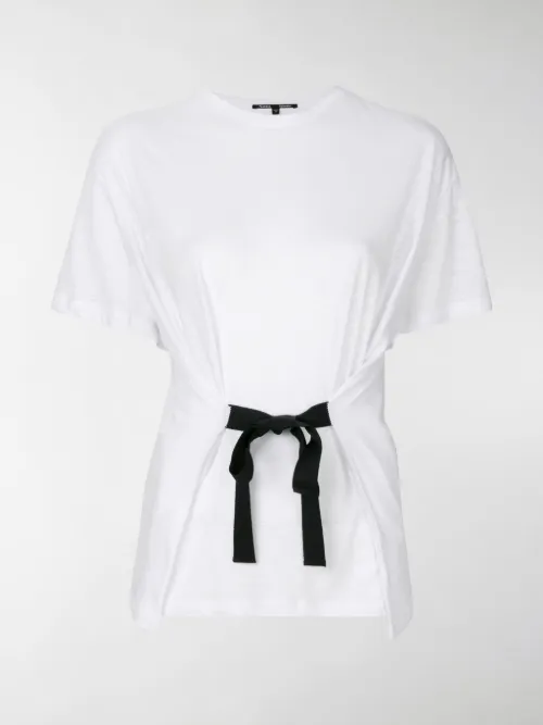 Proenza Schouler - T-shirt con nodo in vita