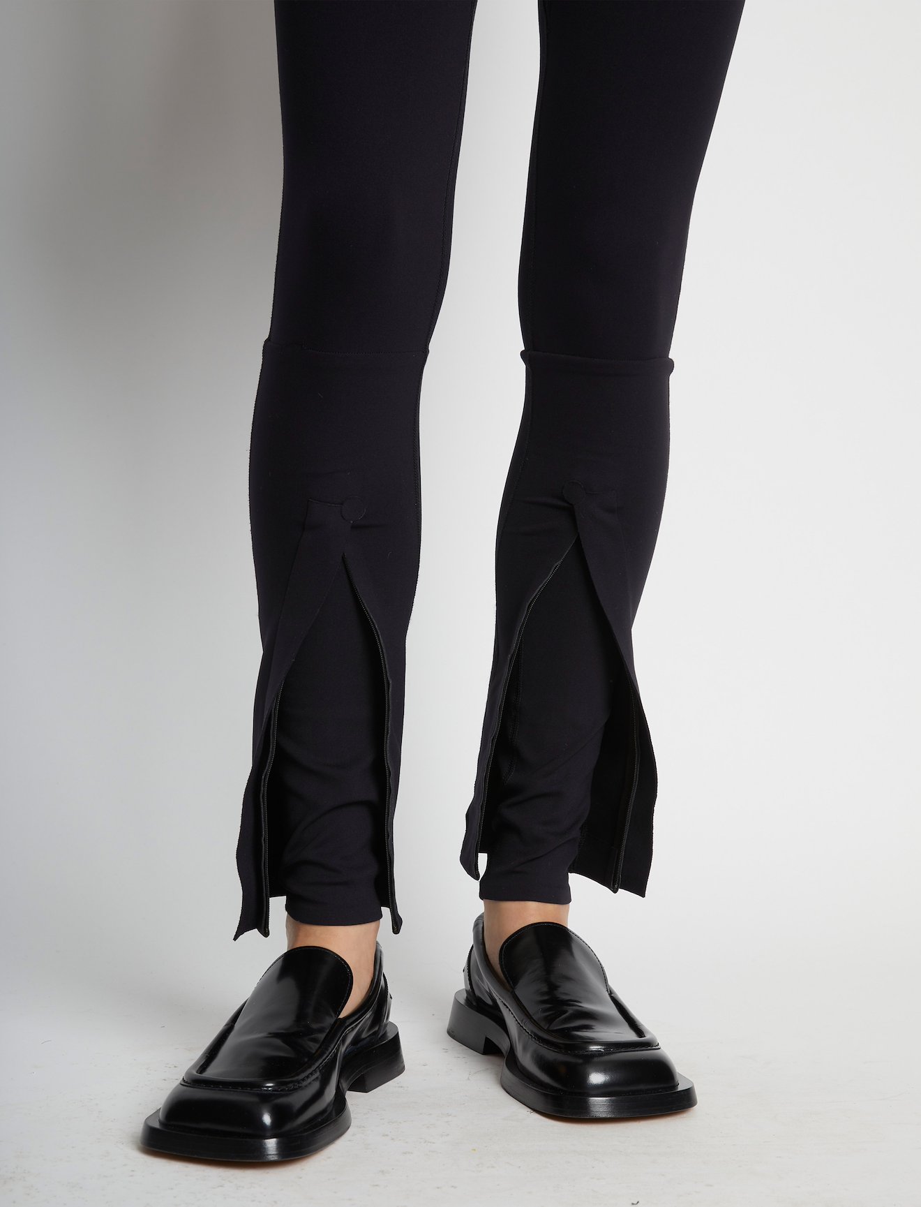 Technical Jersey Zip Legging #1