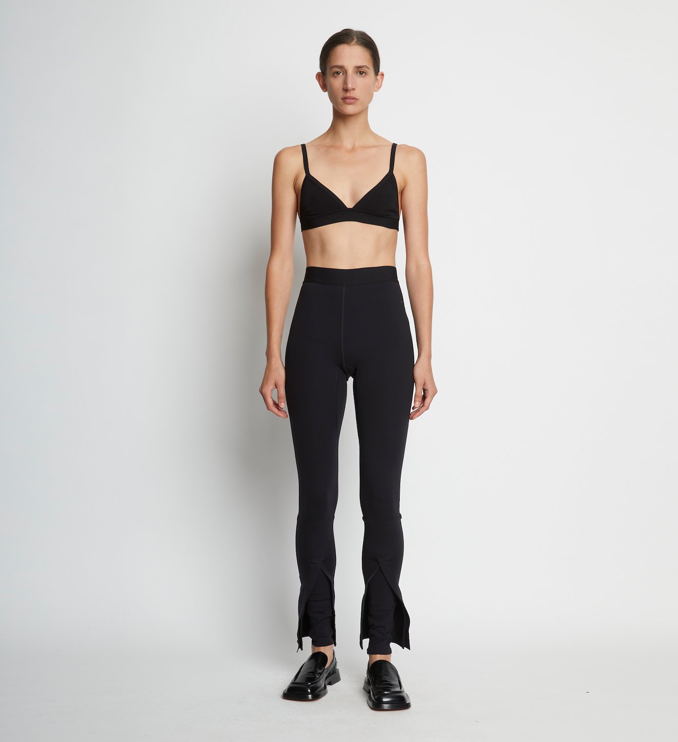 Technical Jersey Zip Legging