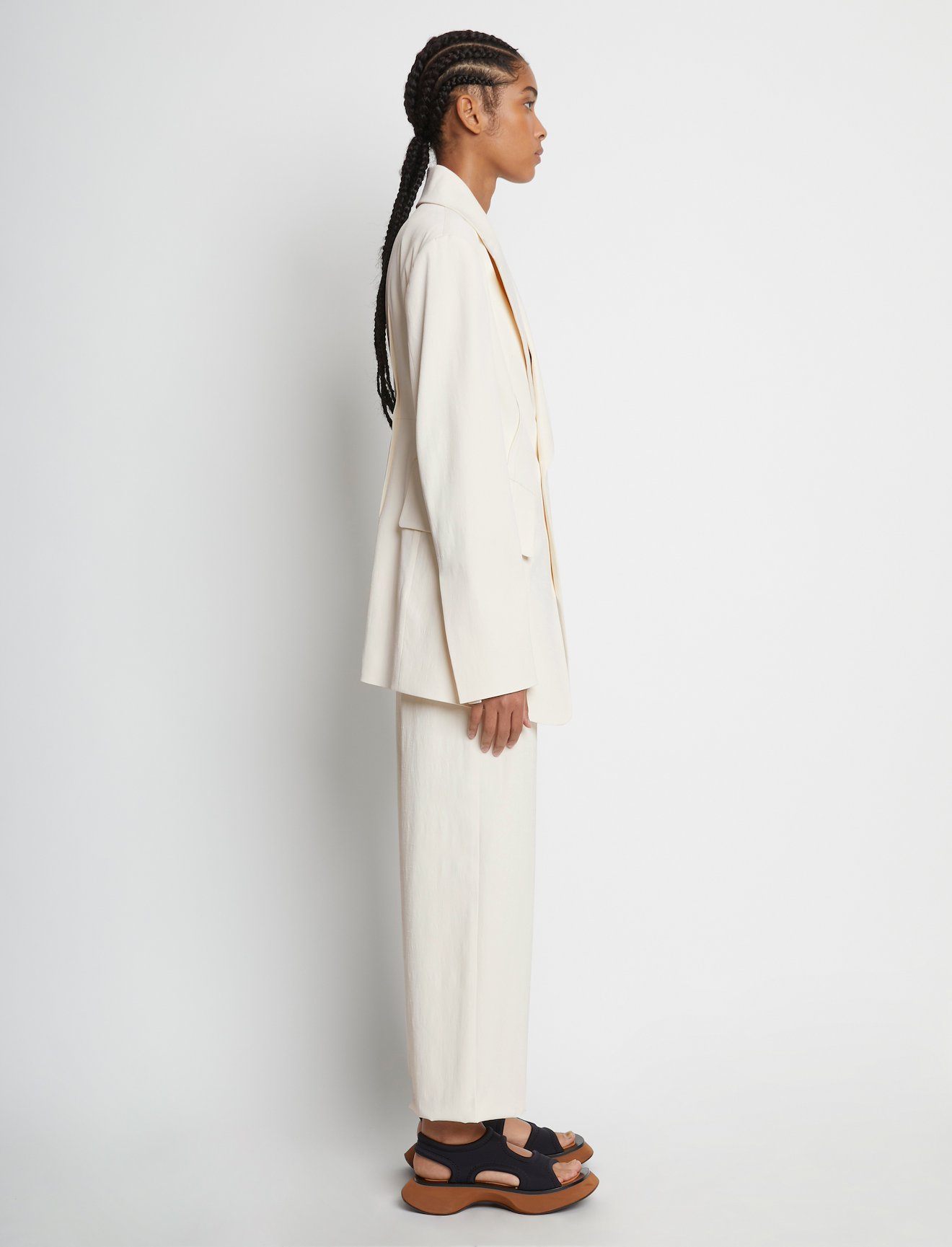 Technical Stretch Linen Blazer #2