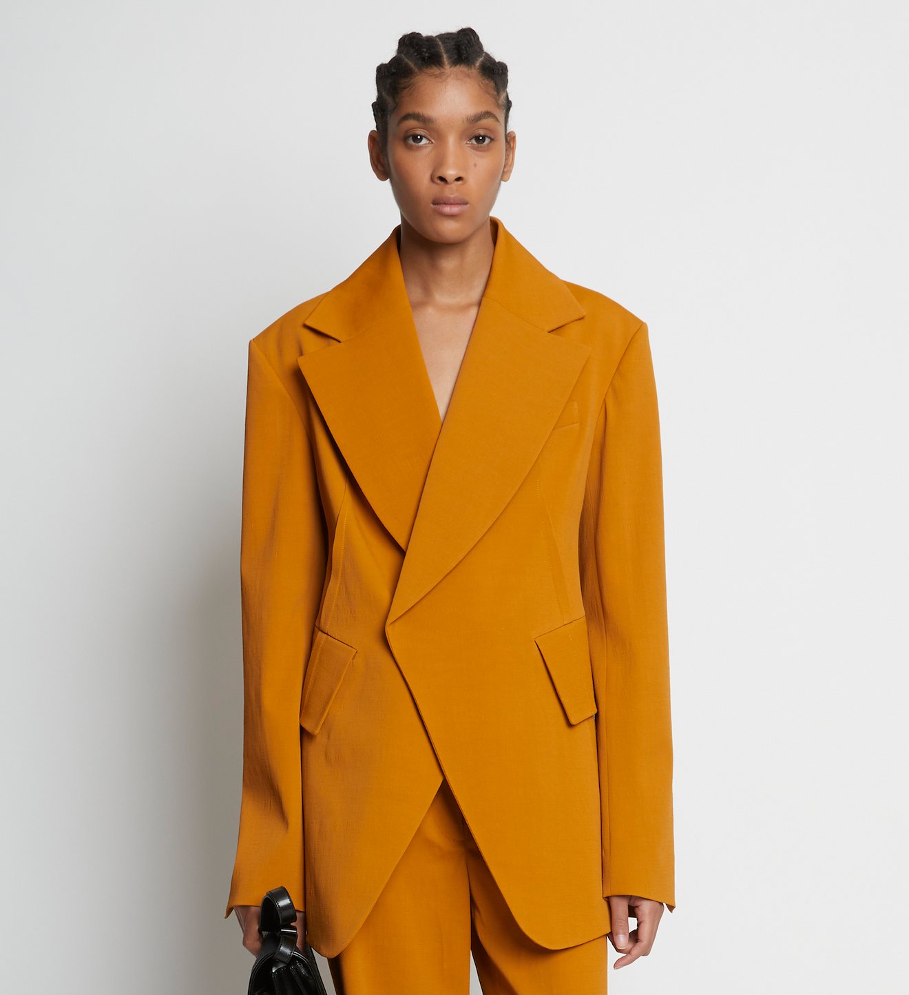 Technical Stretch Linen Blazer