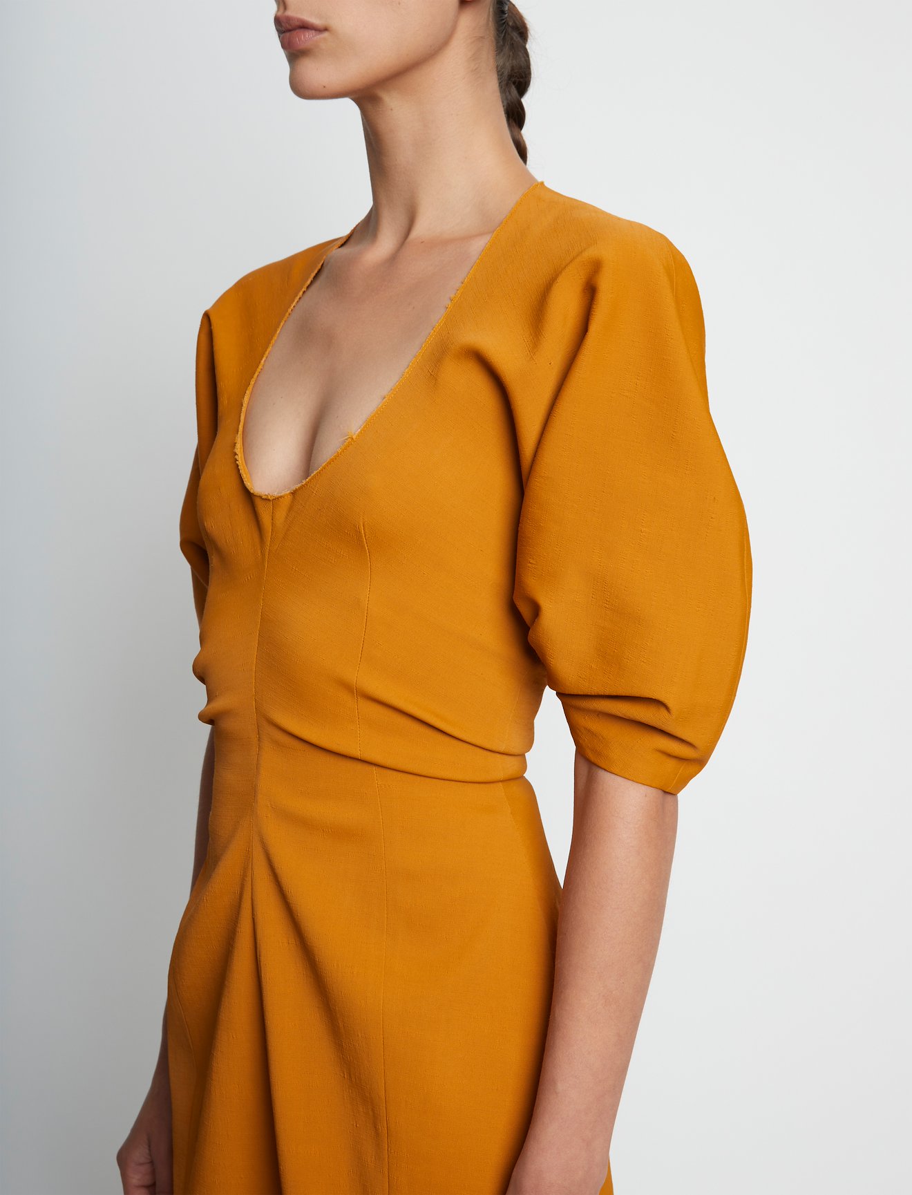 Technical Stretch Linen Dress #3