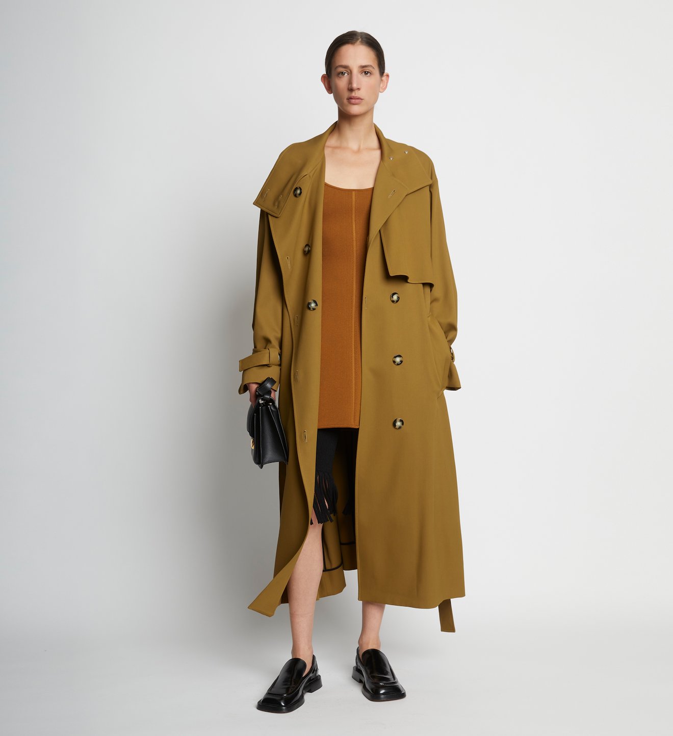 Technical Twill Trenchcoat