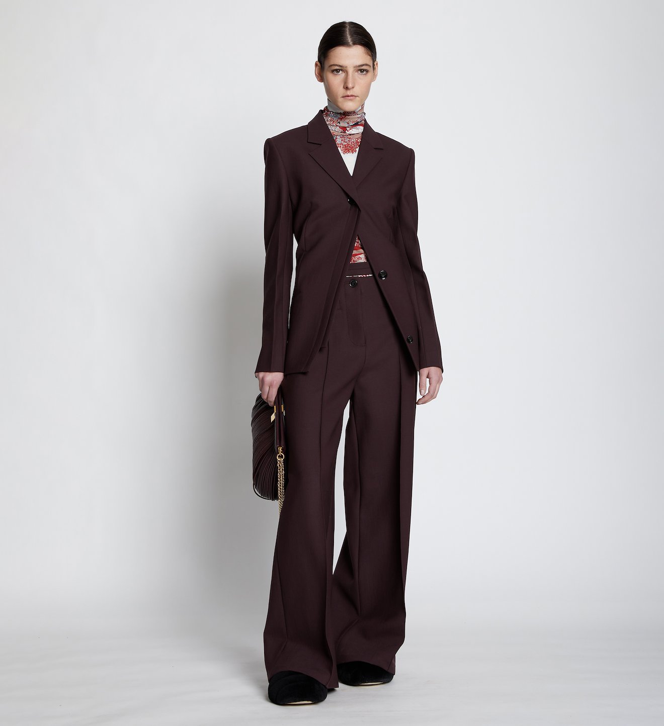 Technical Wool Long Line Blazer