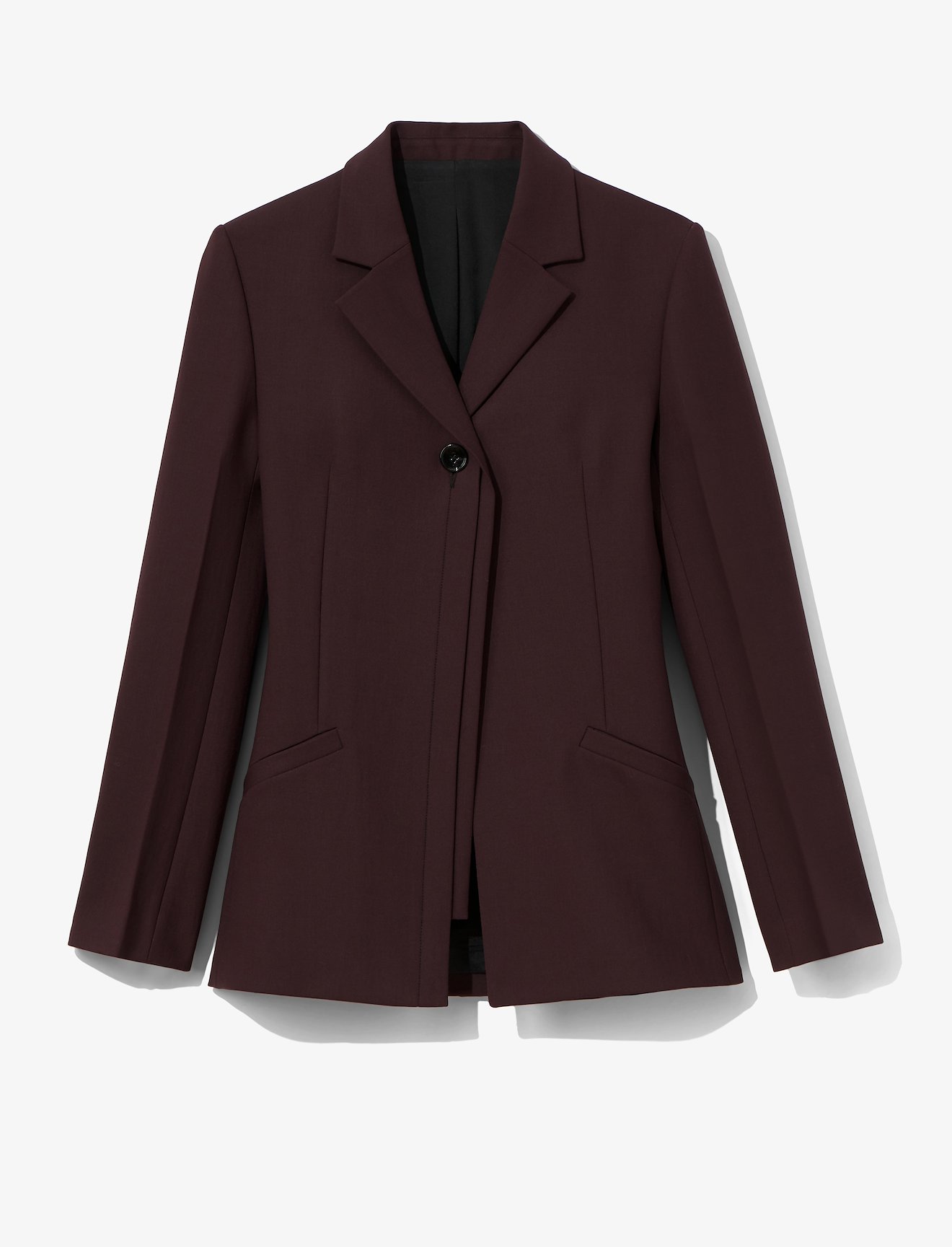 Technical Wool Long Line Blazer #4