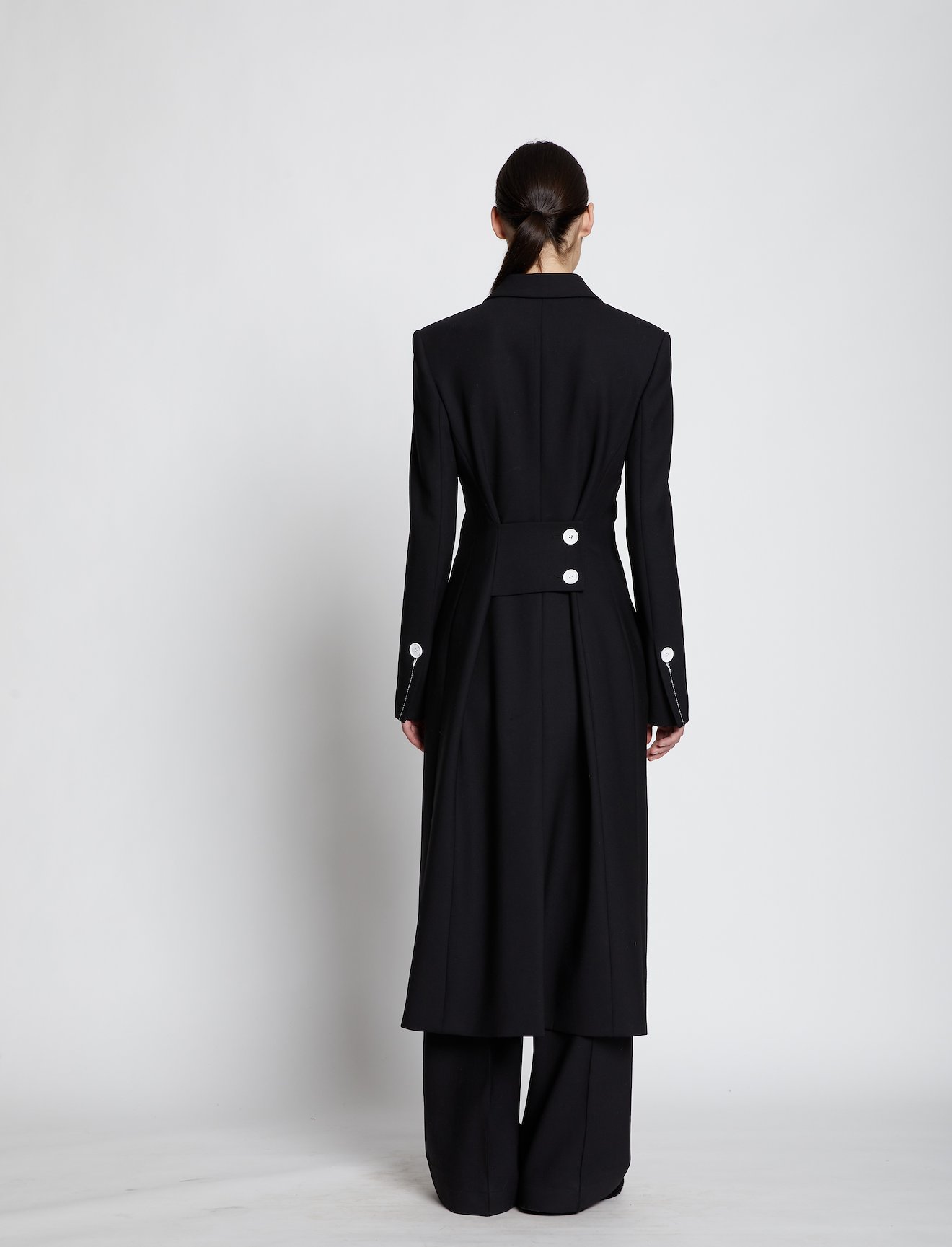 Technical Wool Long Line Coat #2