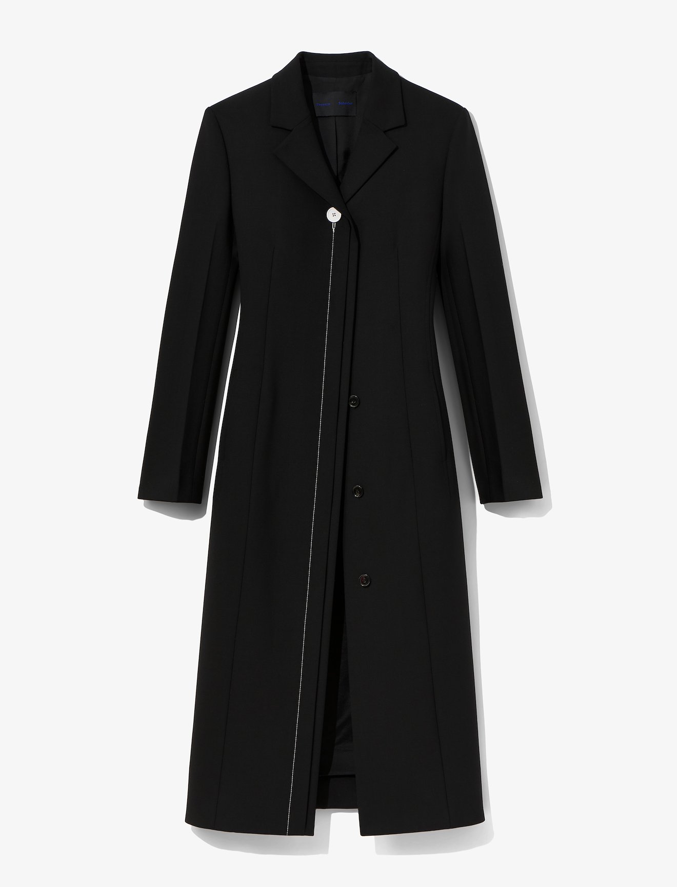 Technical Wool Long Line Coat #4