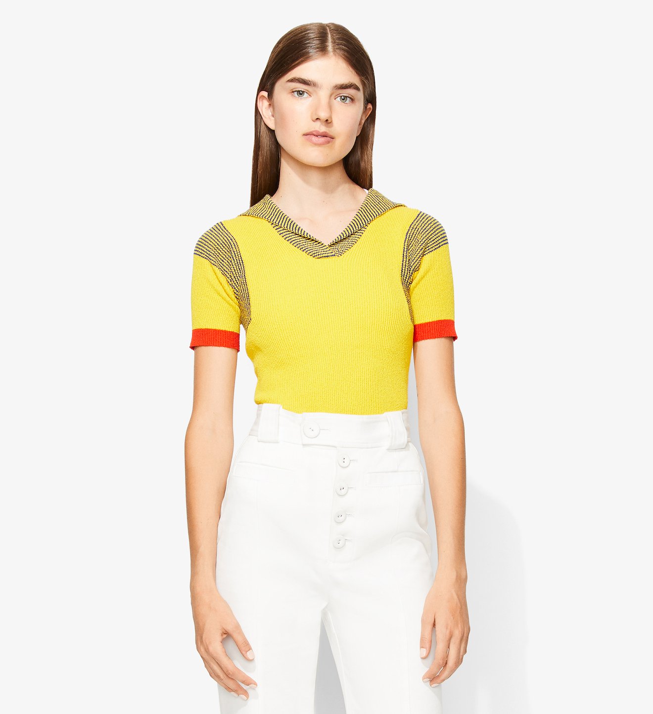 Terry Boucle Knit Top