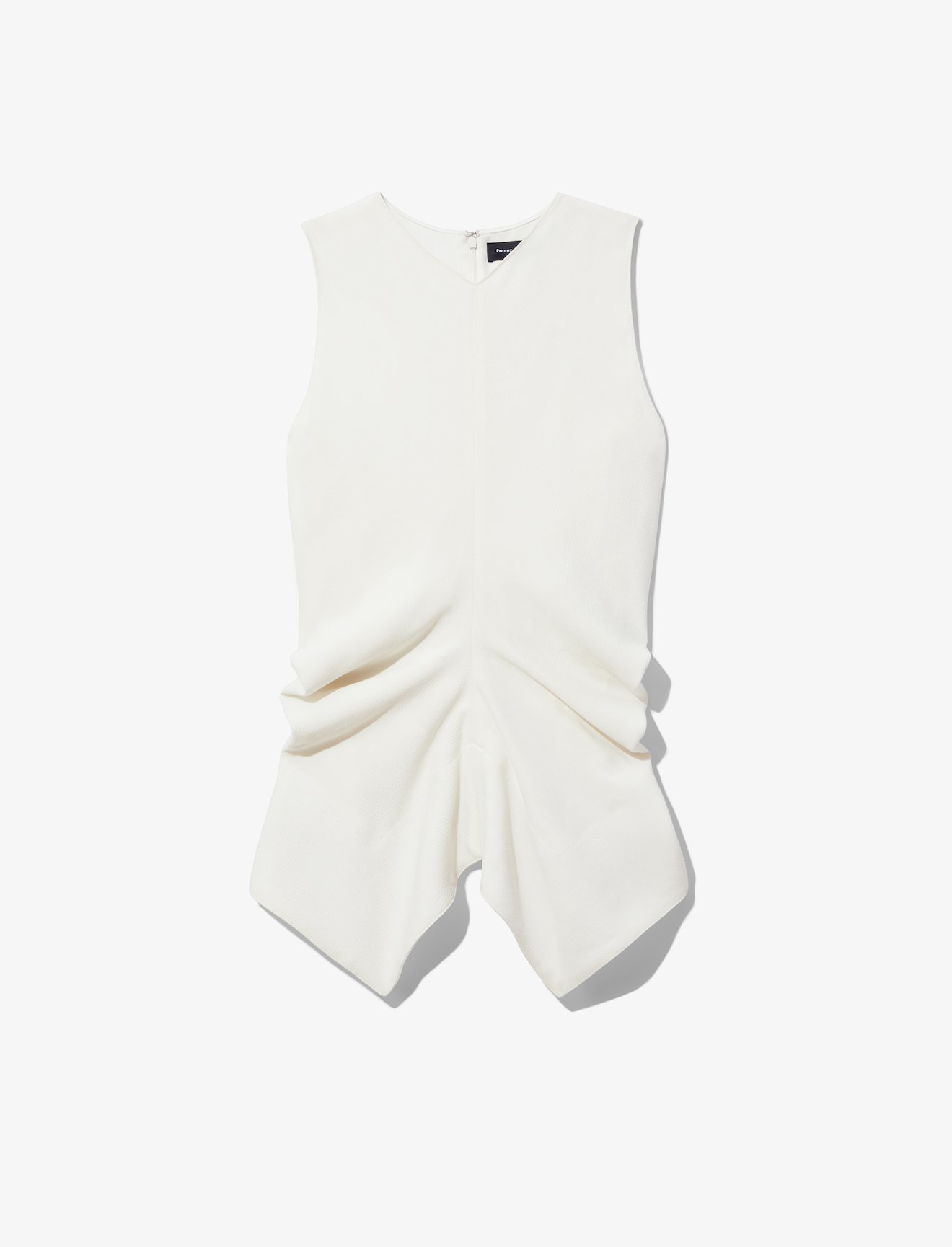 Textured Crepe Sleeveless Top #4