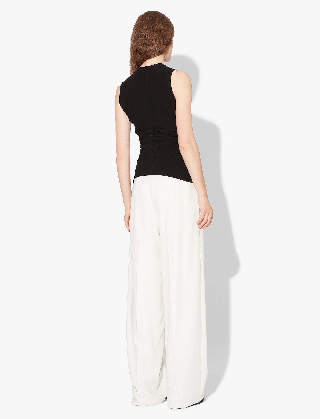 Textured Crepe Sleeveless Top #2