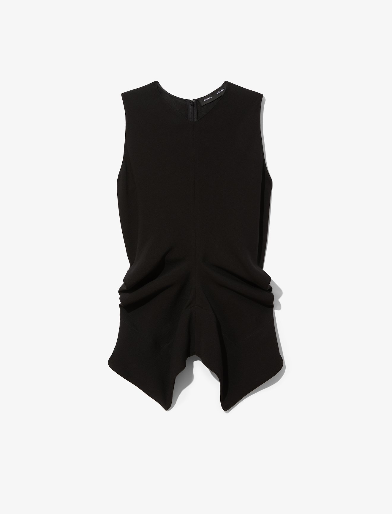Textured Crepe Sleeveless Top #4