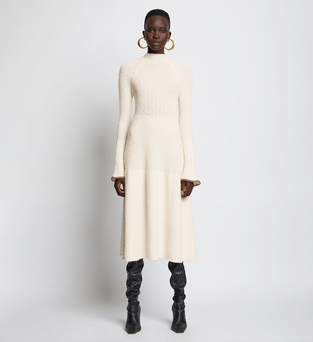 Textured Knit Dress