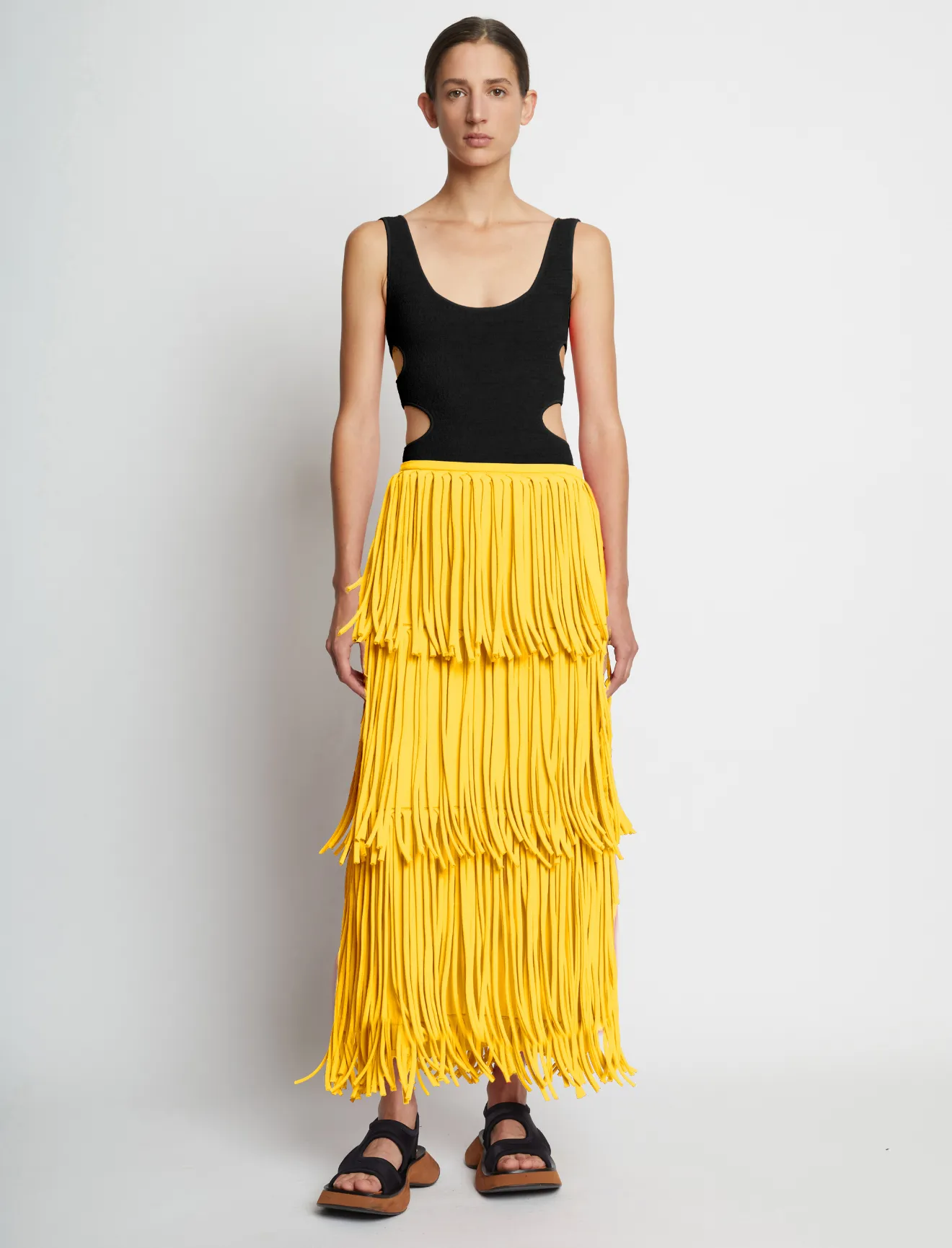fringe skirt