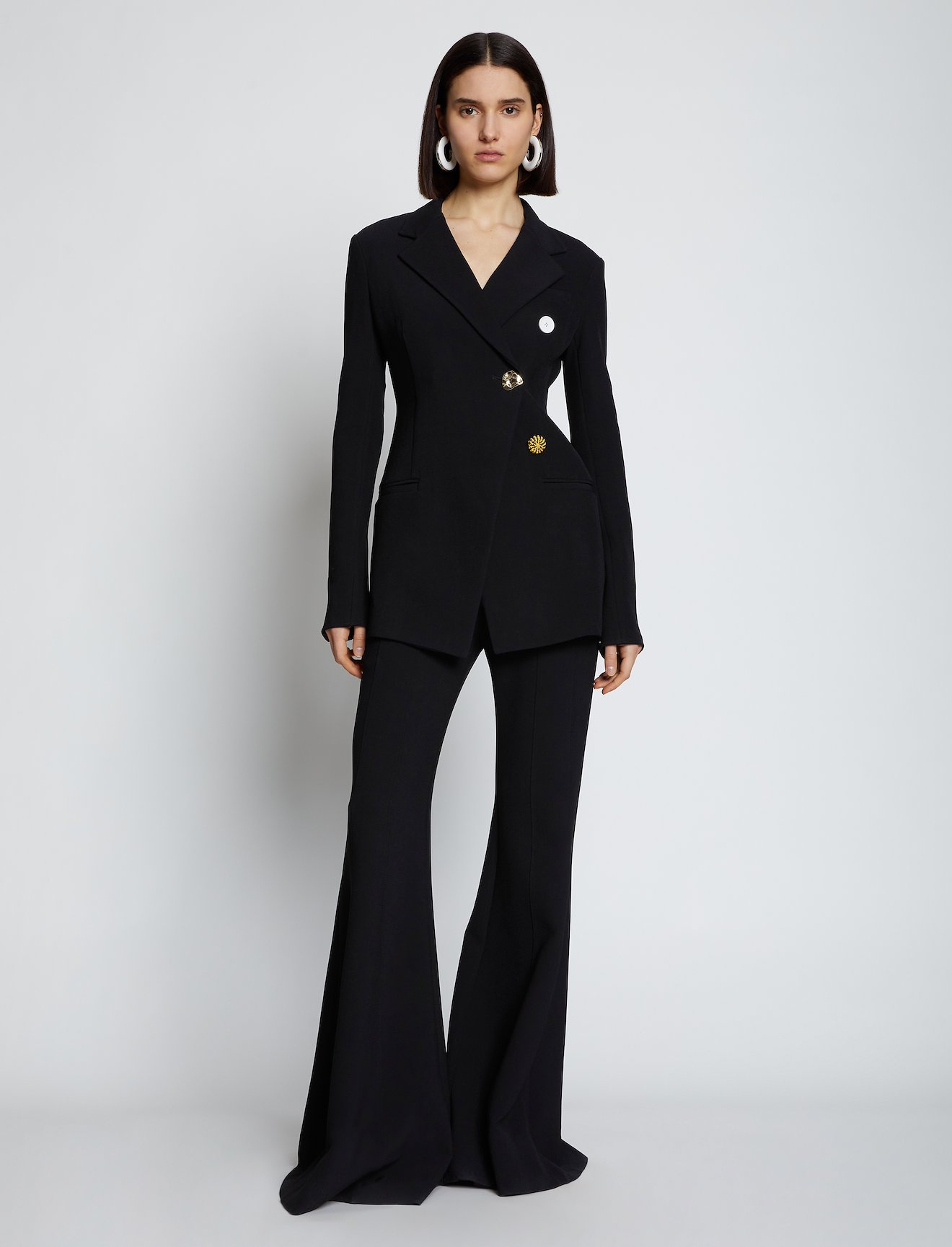 Textured Suiting Blazer #1