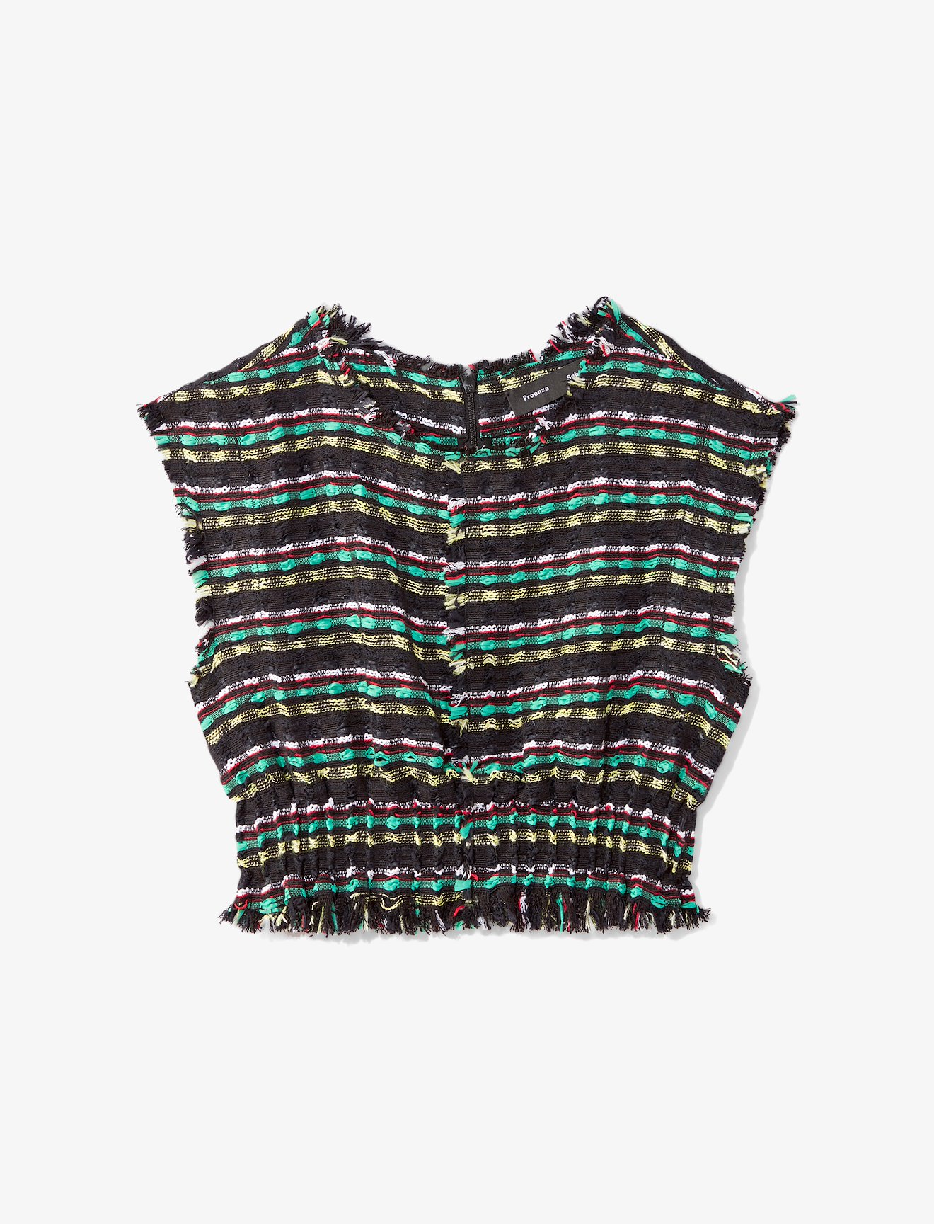 Textured Tweed Crop Top #5