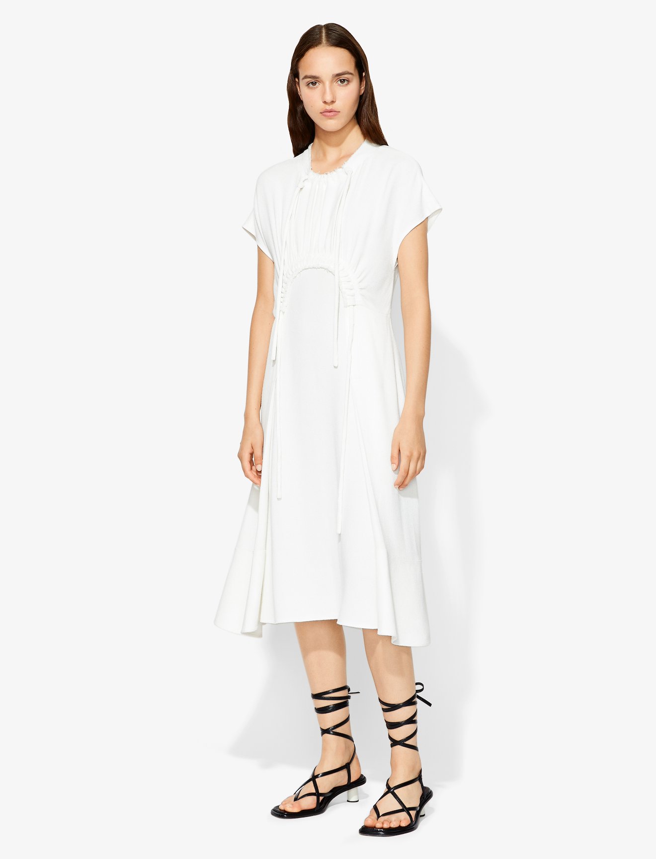 Tie Detail Long Dress #1