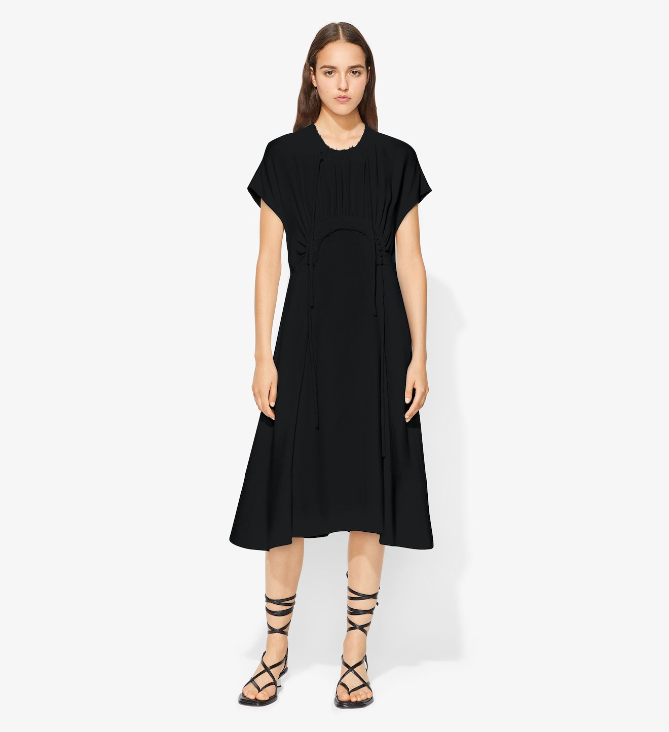 Tie Detail Long Dress