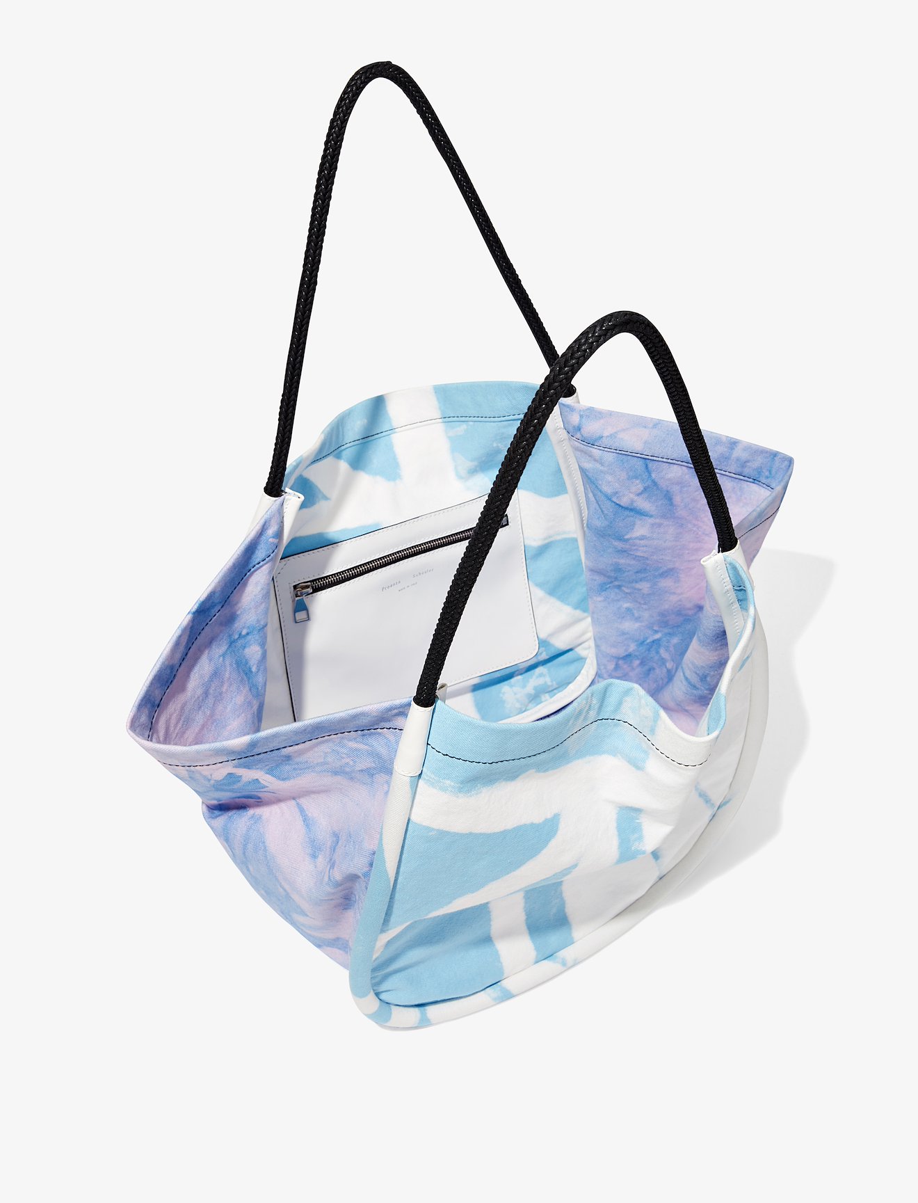 Tie Dye Denim XL Tote #4