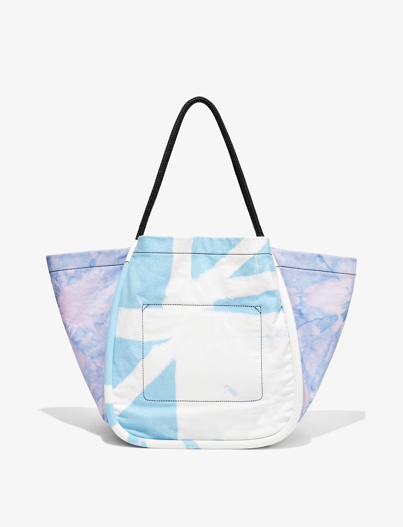 Tie Dye Denim XL Tote #3