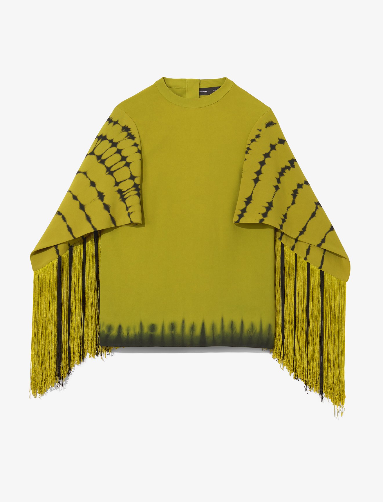 Tie Dye Fringe Sleeve Top #5