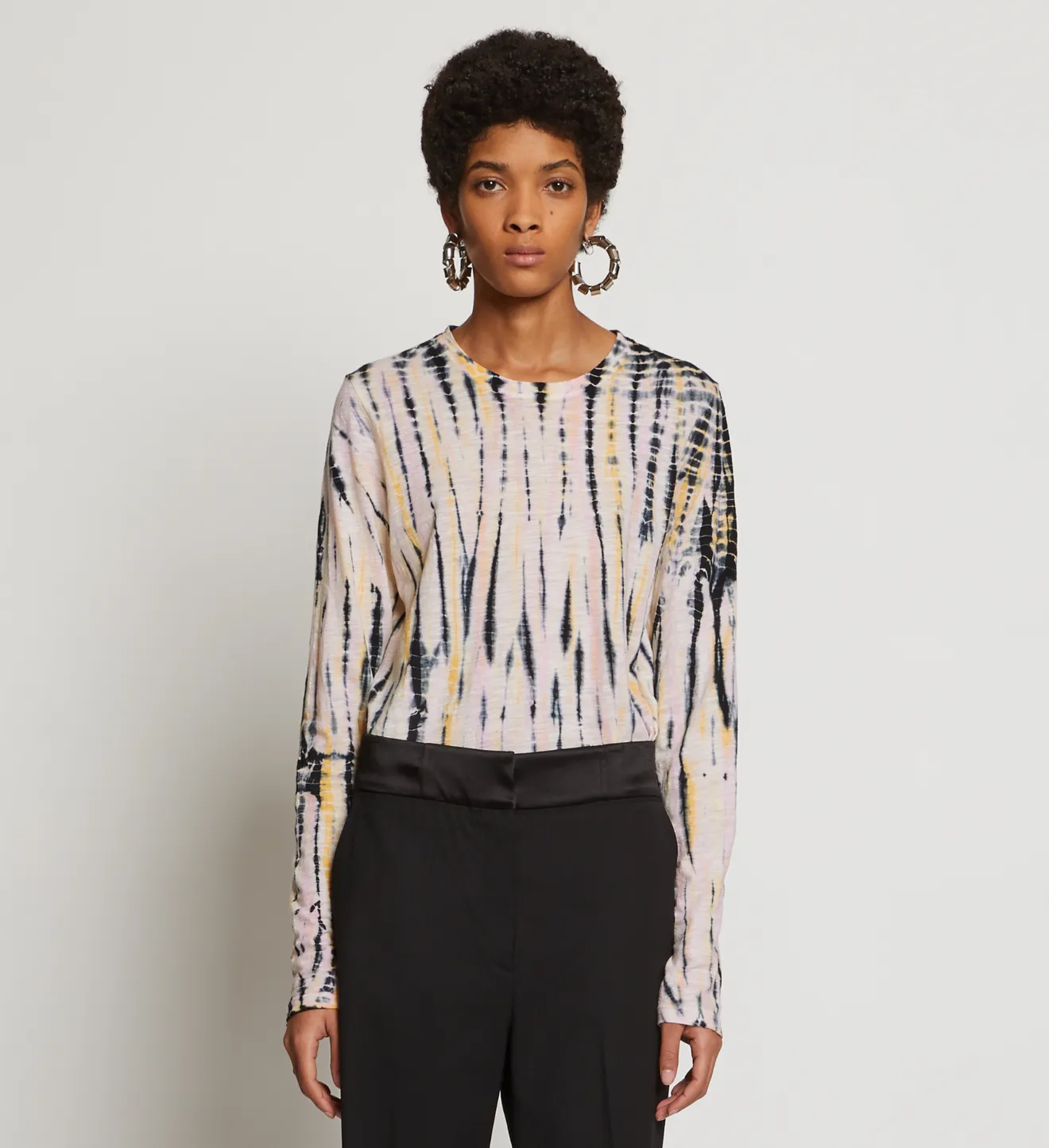 proenza schouler tie dye long sleeve