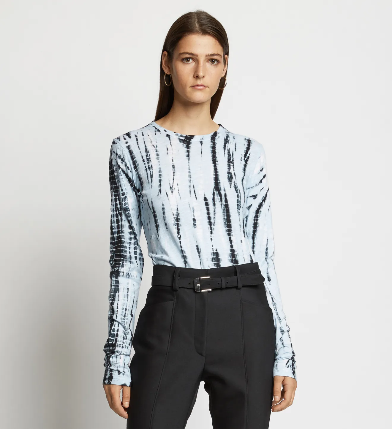 proenza schouler tie dye long sleeve