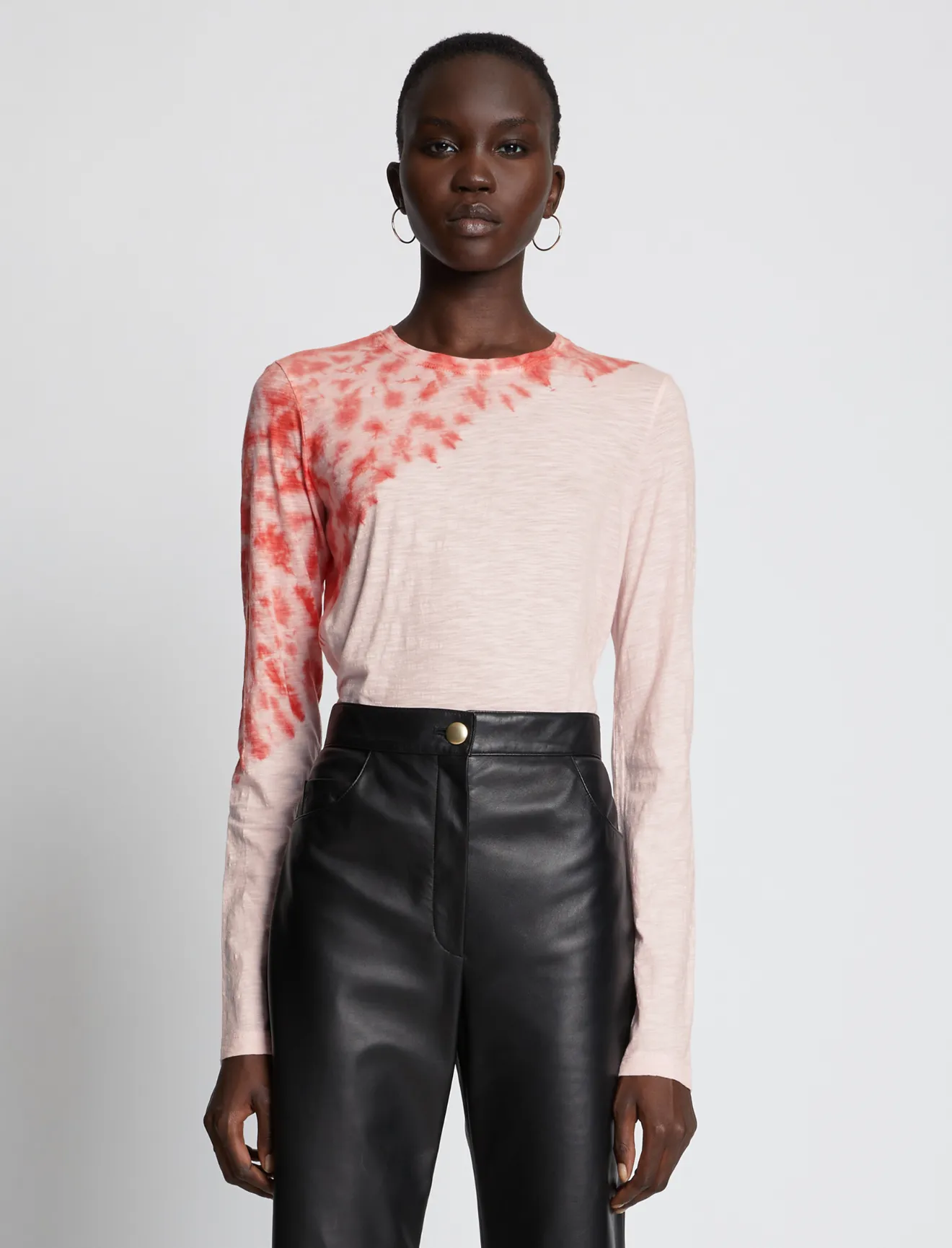 proenza schouler tie dye long sleeve