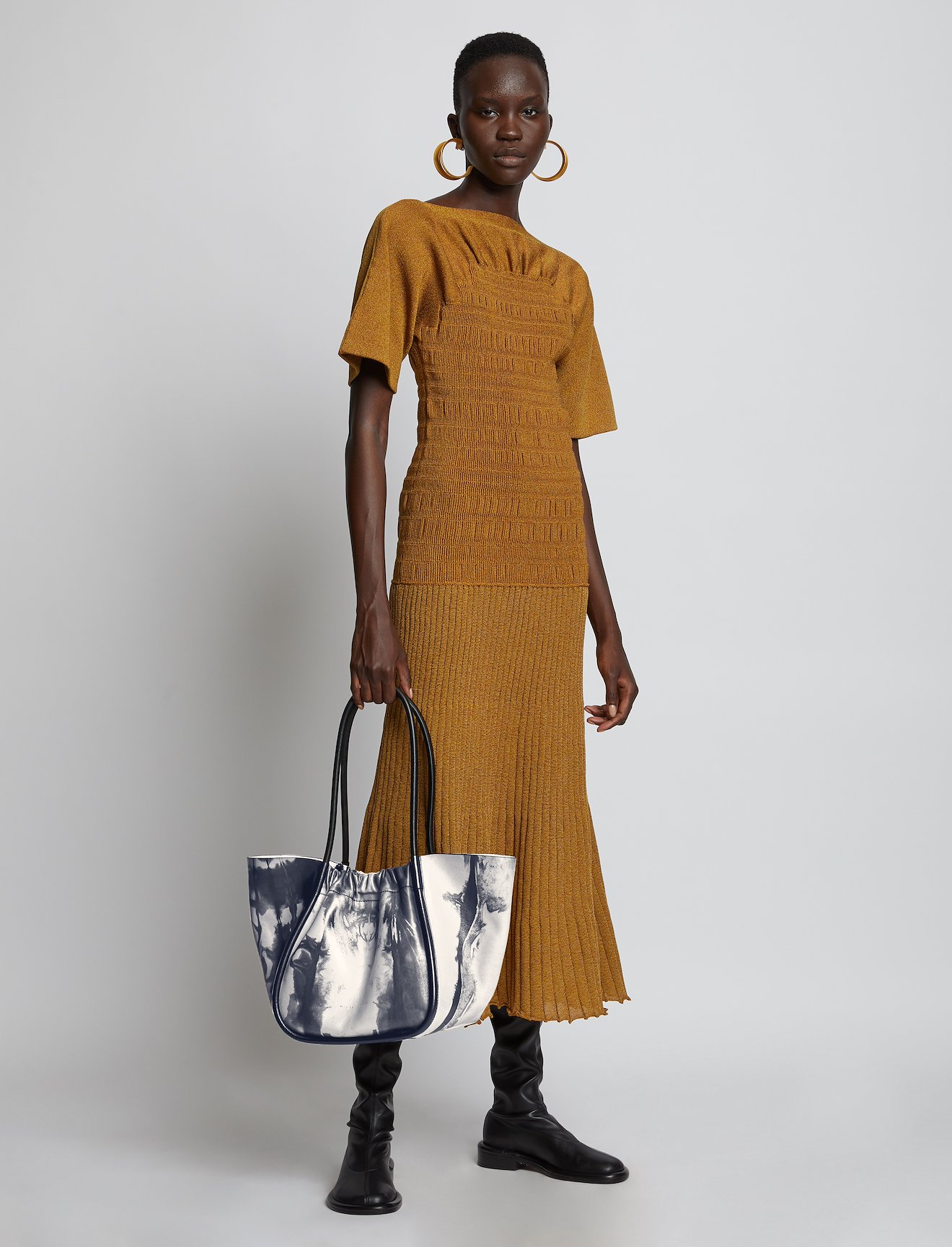 Tie Dye Ruched XL Tote #2