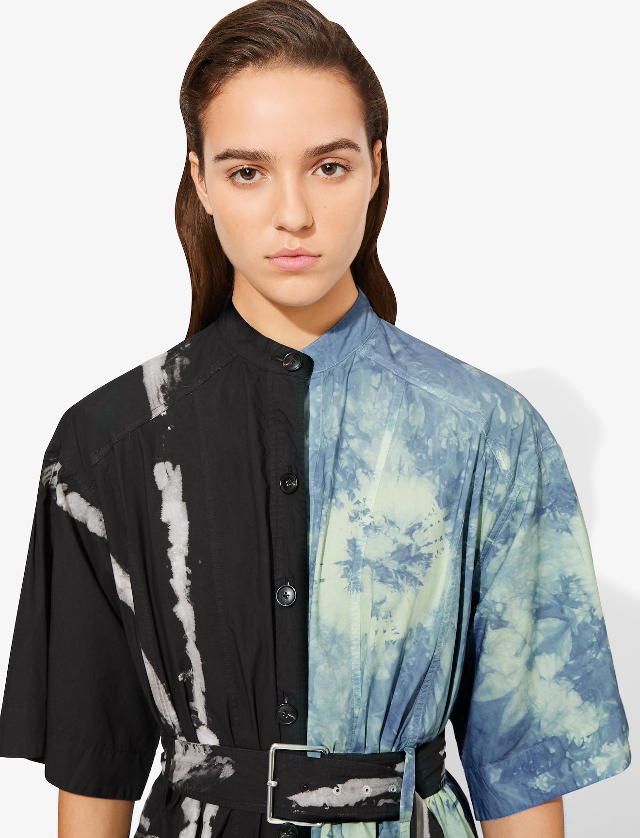 Tie Dye Shirt Dress #3