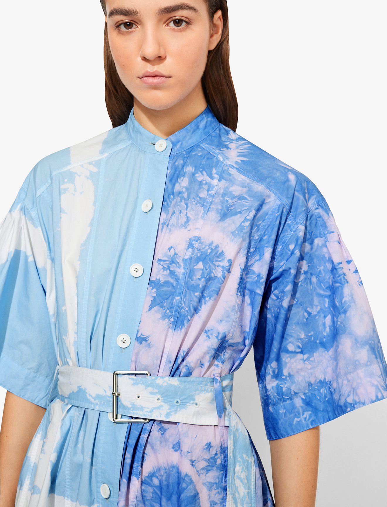 Tie Dye Shirt Dress #3