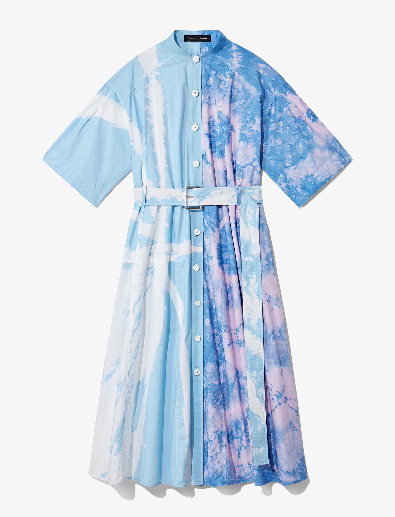 Tie Dye Shirt Dress #4
