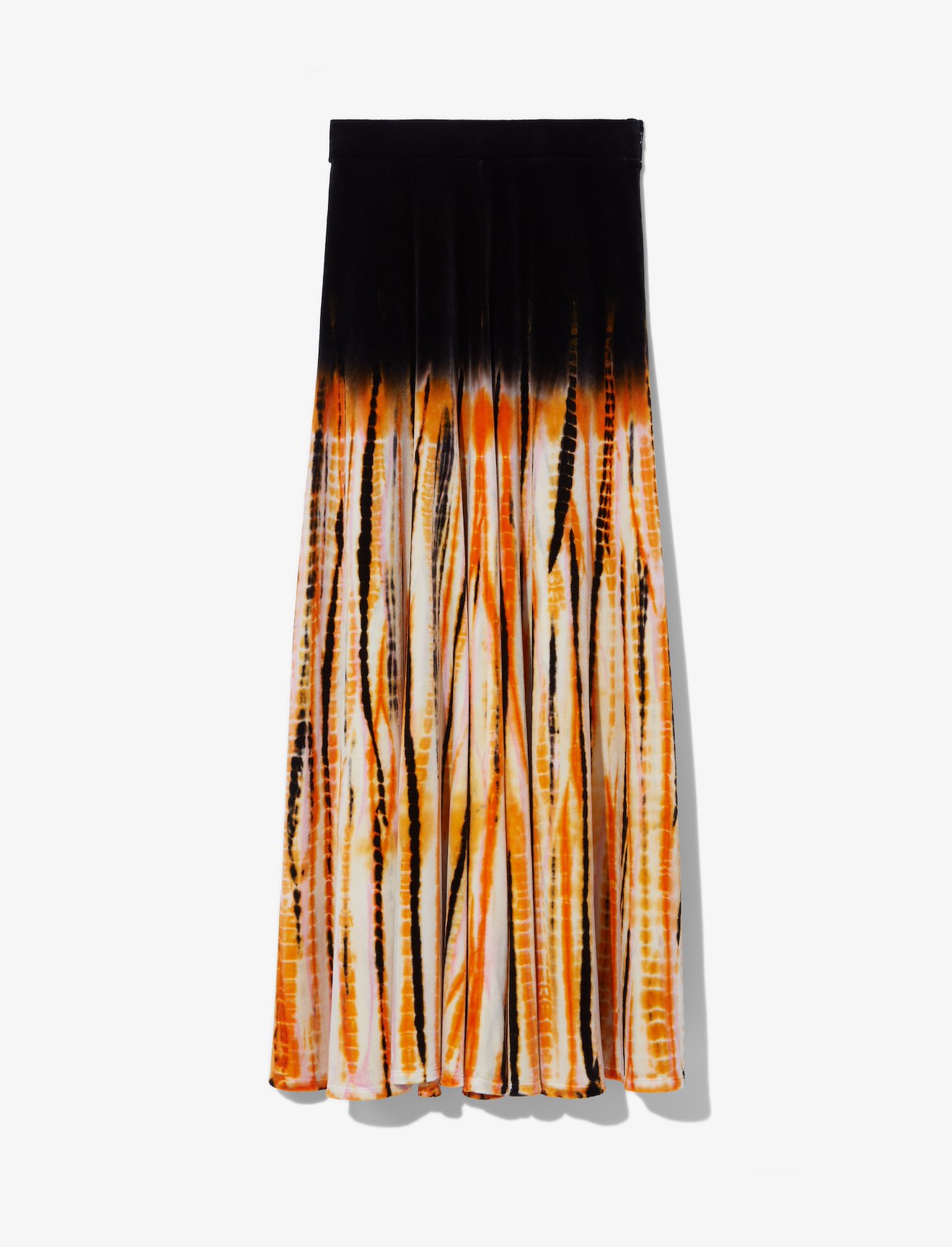 Tie Dye Velvet Skirt #4